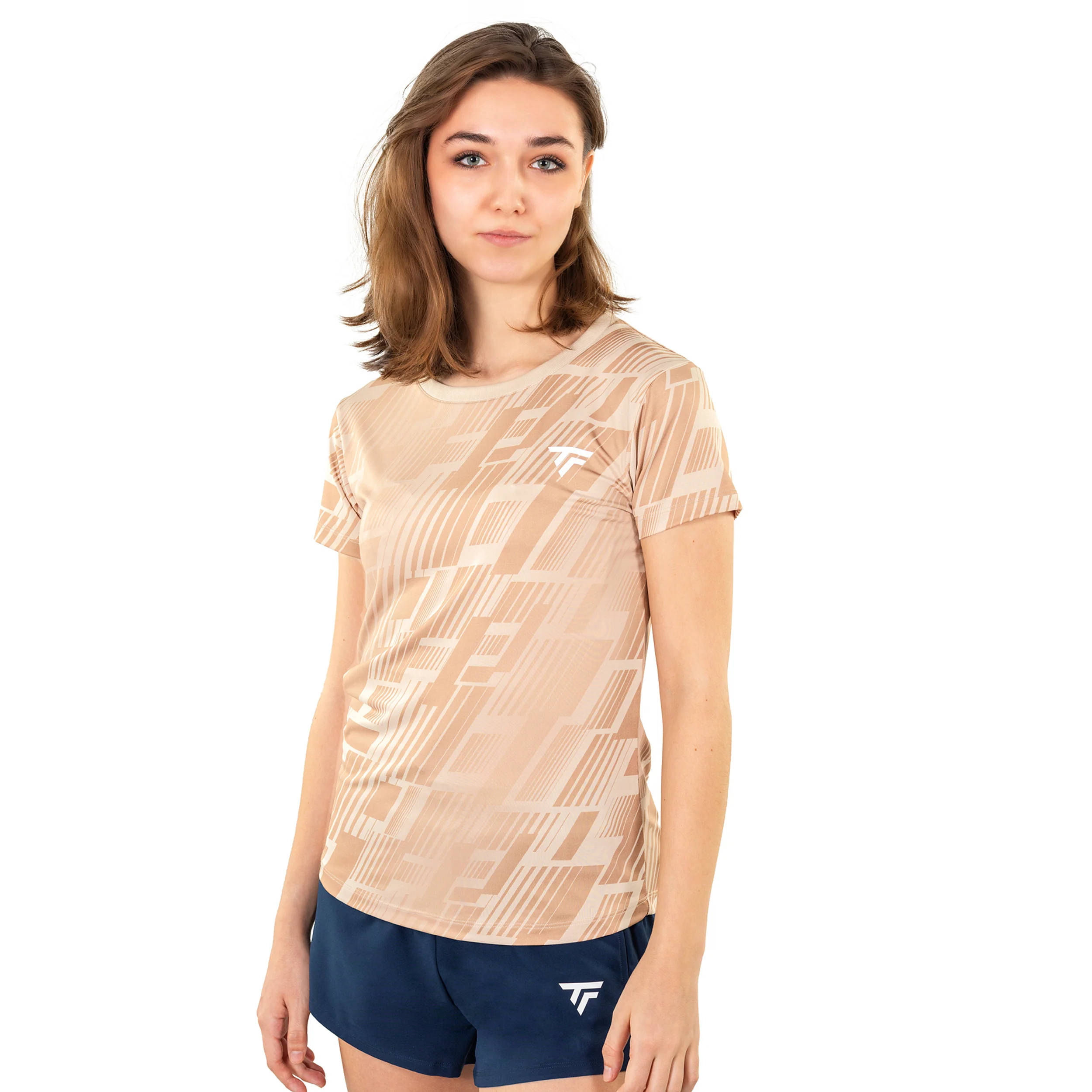 X-Loop T-Shirt Damen-sand - Image 3
