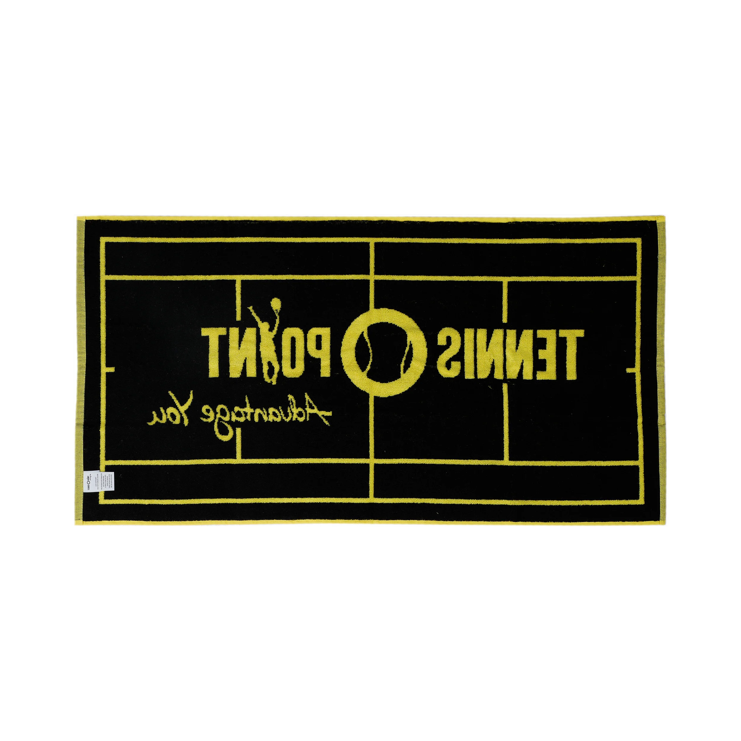 50x100 Handtuch-Gelb,Schwarz - Image 2