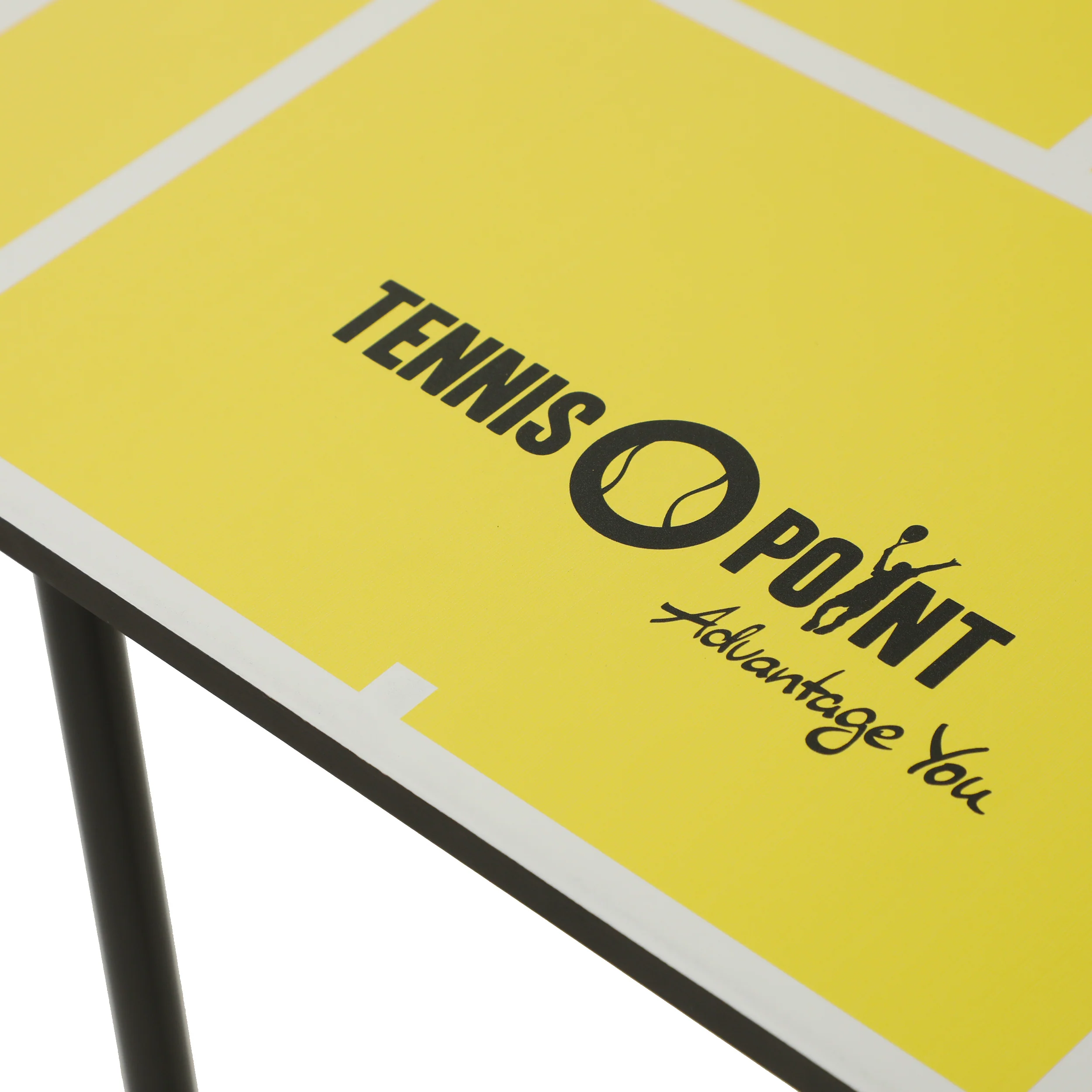 Mini Tischtennisplatte-Silber,Schwarz - Image 2