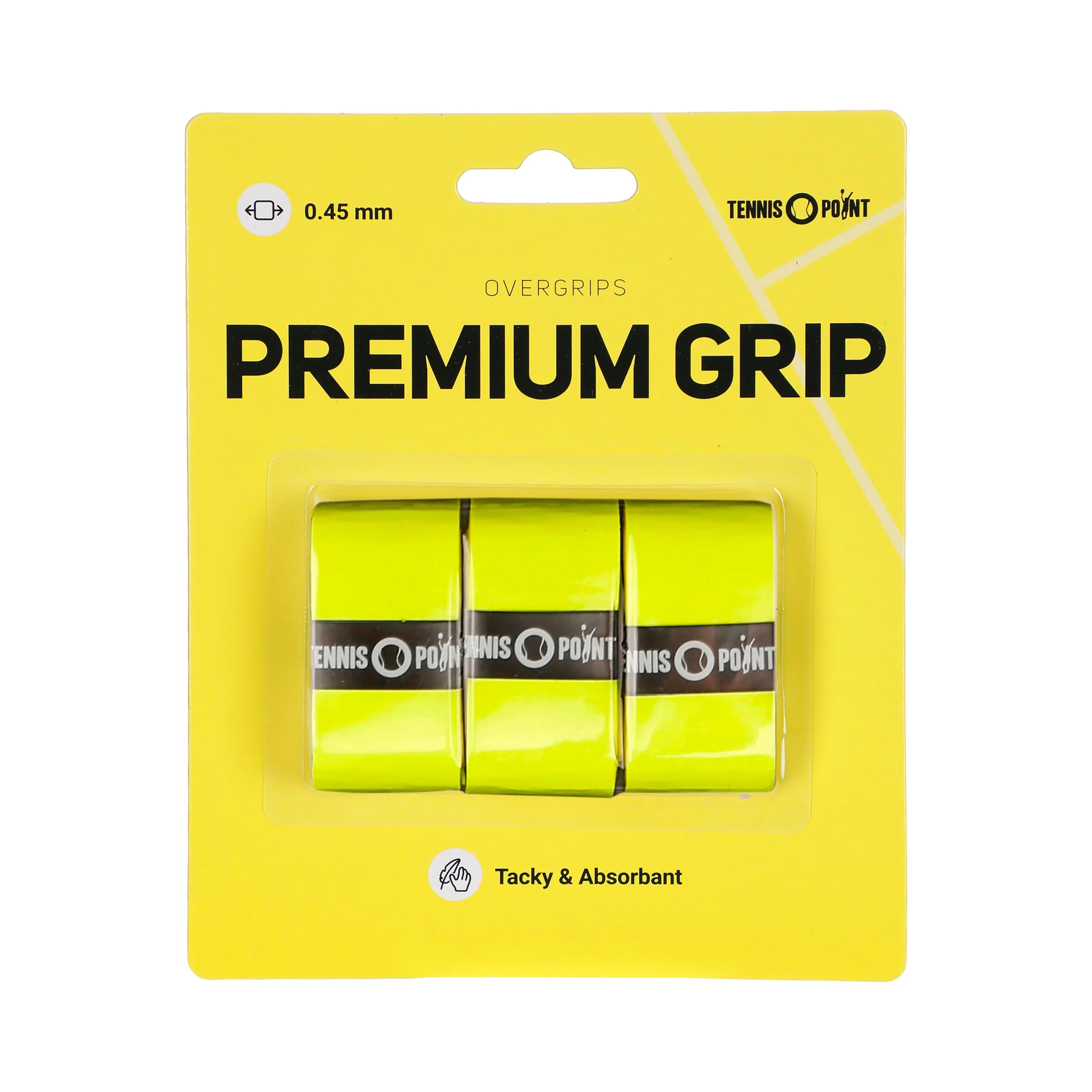Premium Grip 3er Pack-Gelb