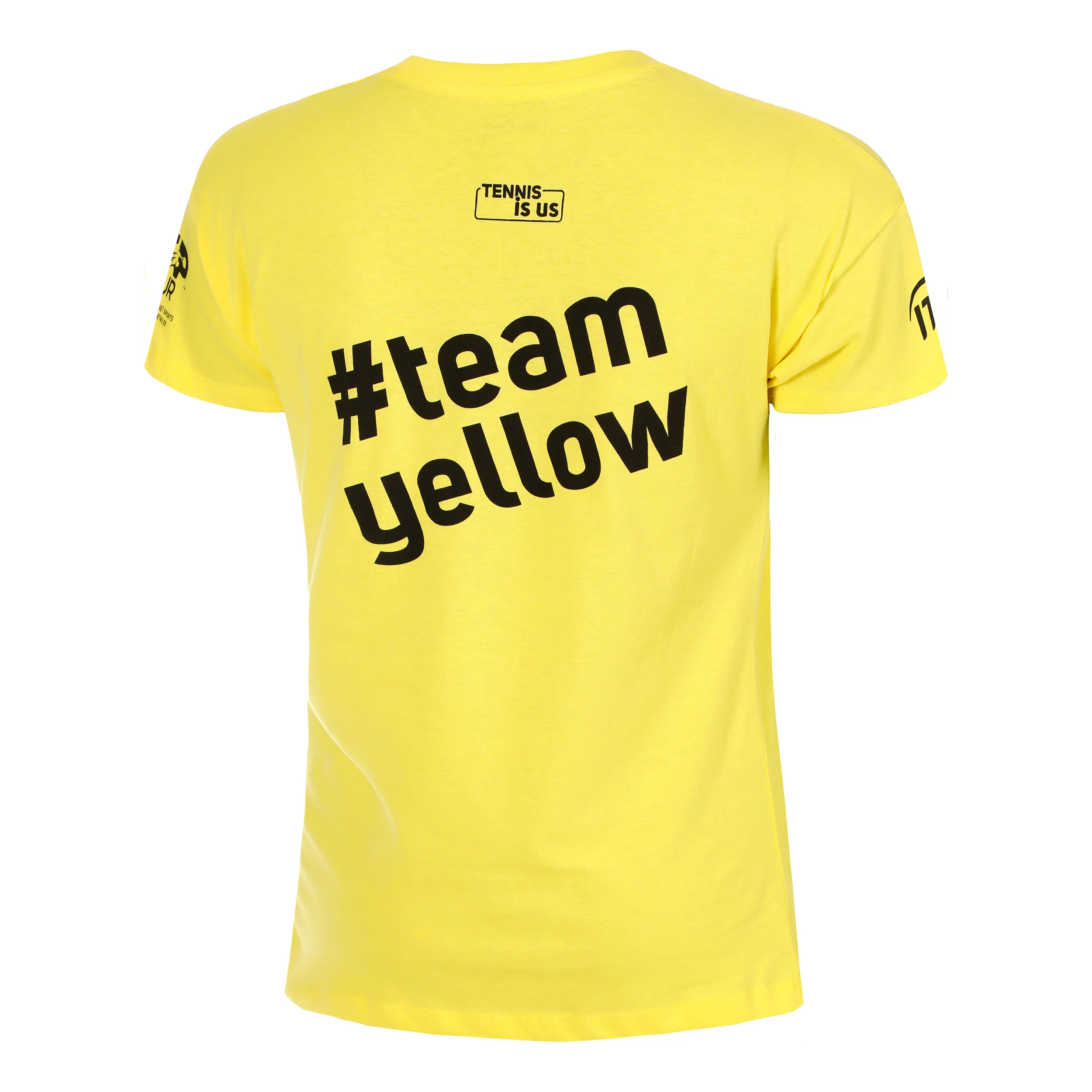 Team Yellow T-Shirt Damen-Gelb,Schwarz - Image 2