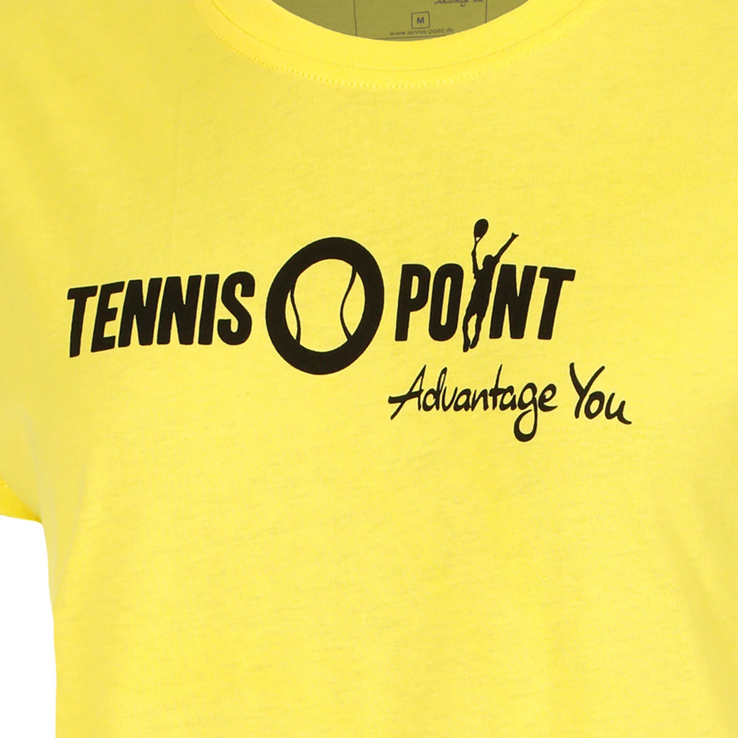 Team Yellow T-Shirt Damen-Gelb,Schwarz - Image 3