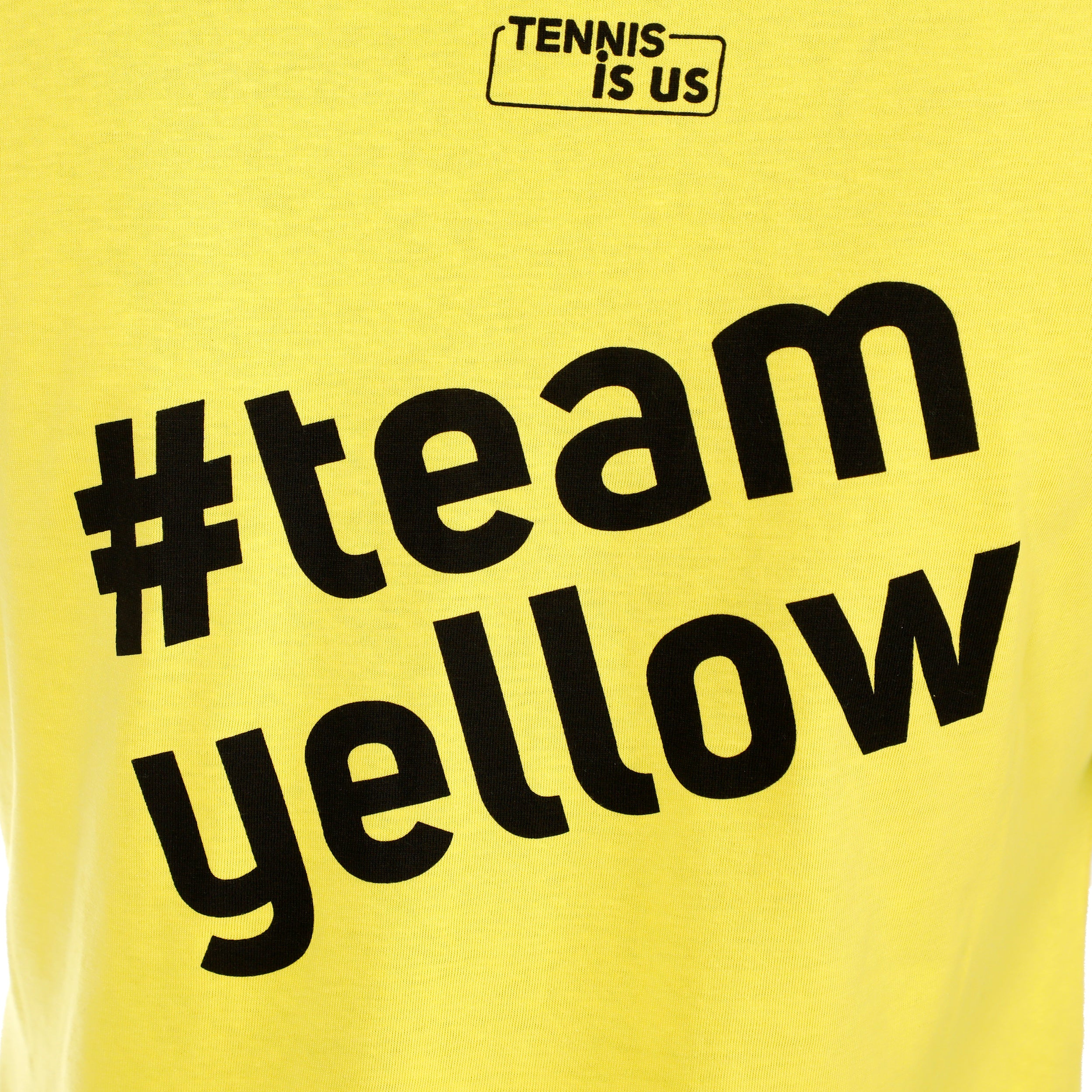Team Yellow T-Shirt Damen-Gelb,Schwarz - Image 5