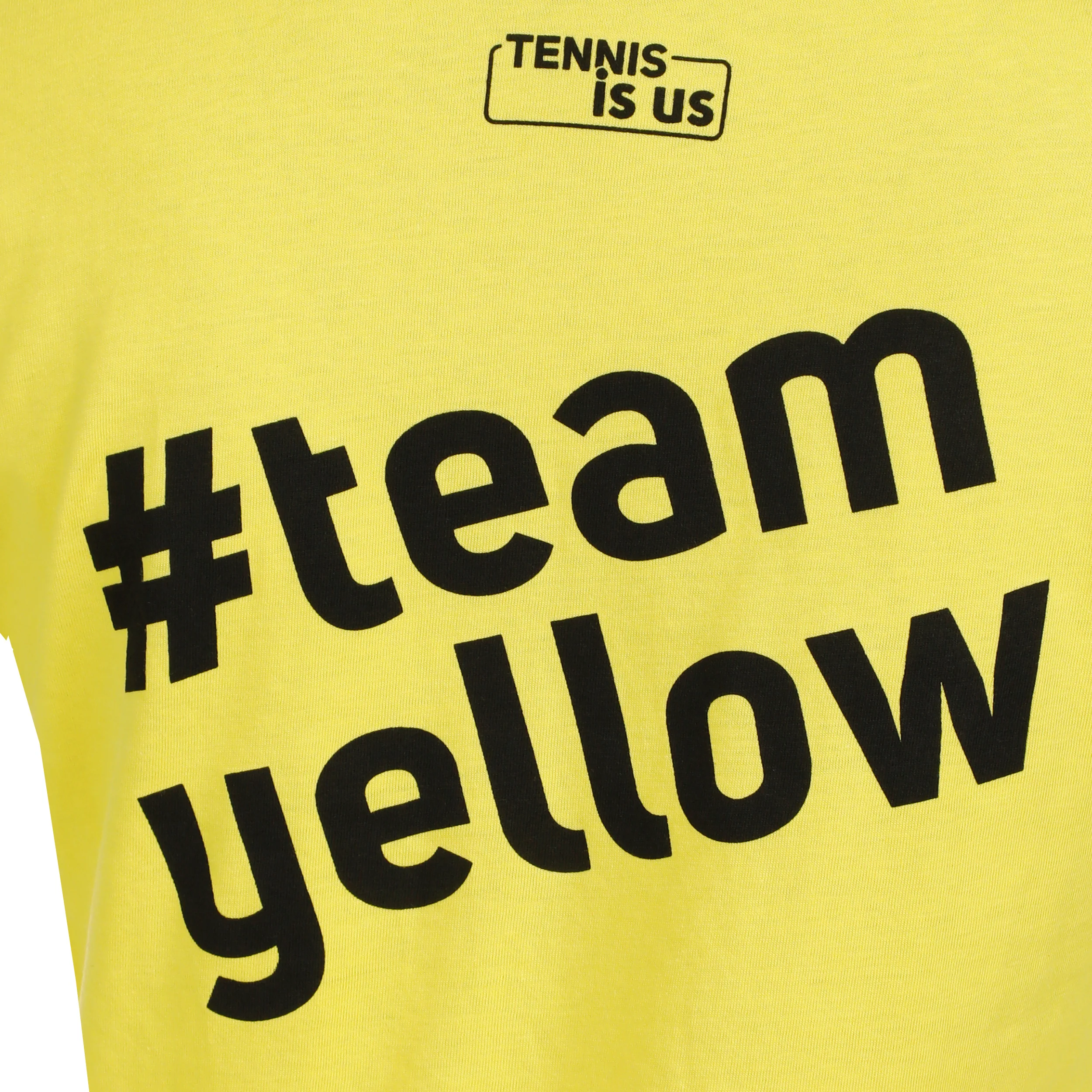 Team Yellow T-Shirt Damen-Gelb,Schwarz - Image 7