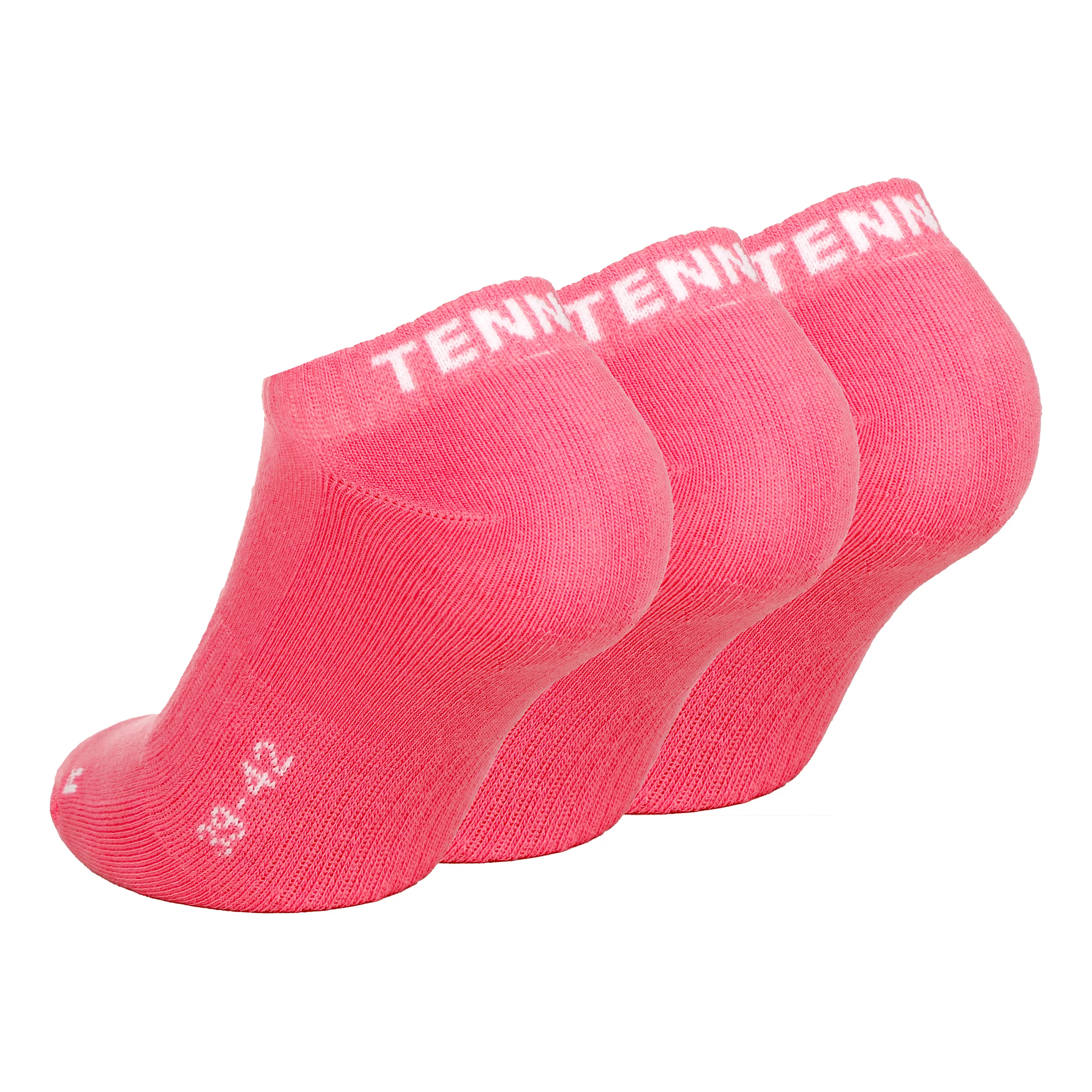 Tennissocken 3er Pack-Pink,Weiß - Image 2
