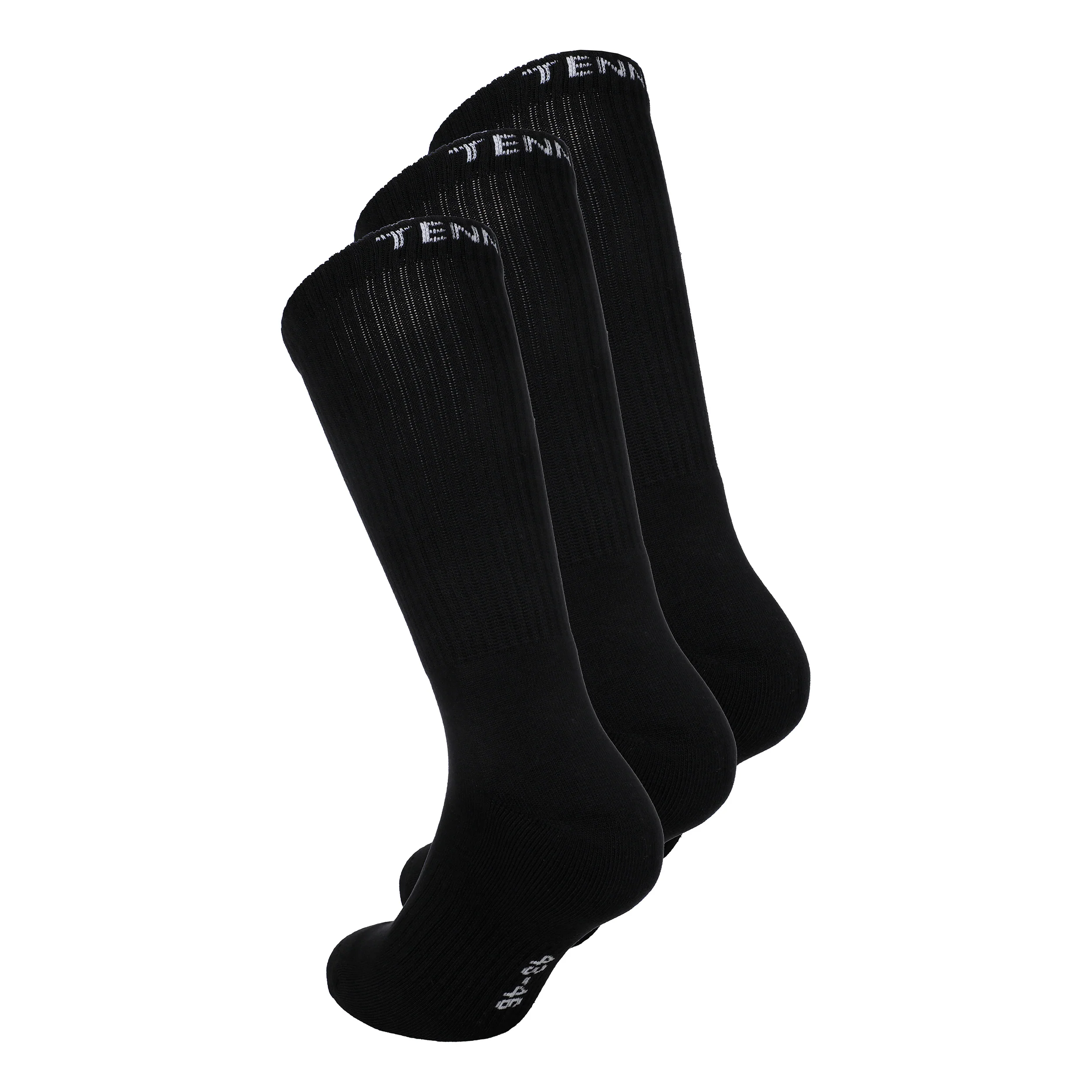 Tennissocken 3er Pack-Schwarz - Image 2
