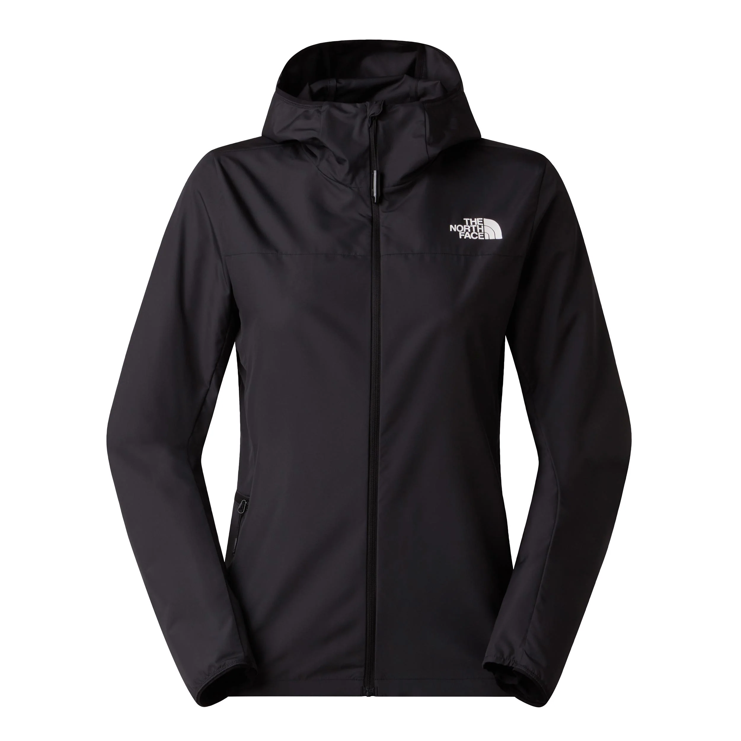 Fontanales Wind Laufjacke Damen - schwarz