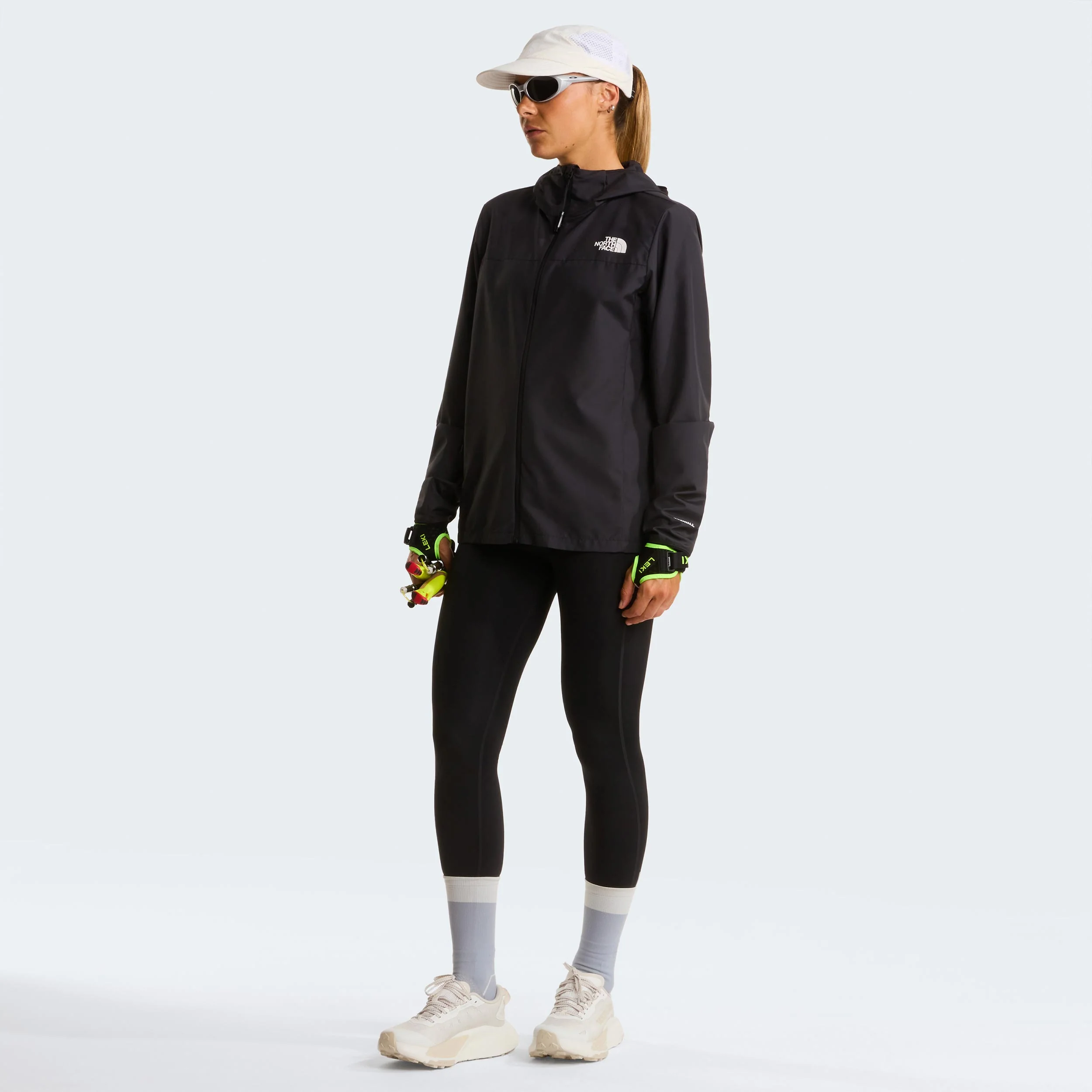 Fontanales Wind Laufjacke Damen - schwarz - Image 6