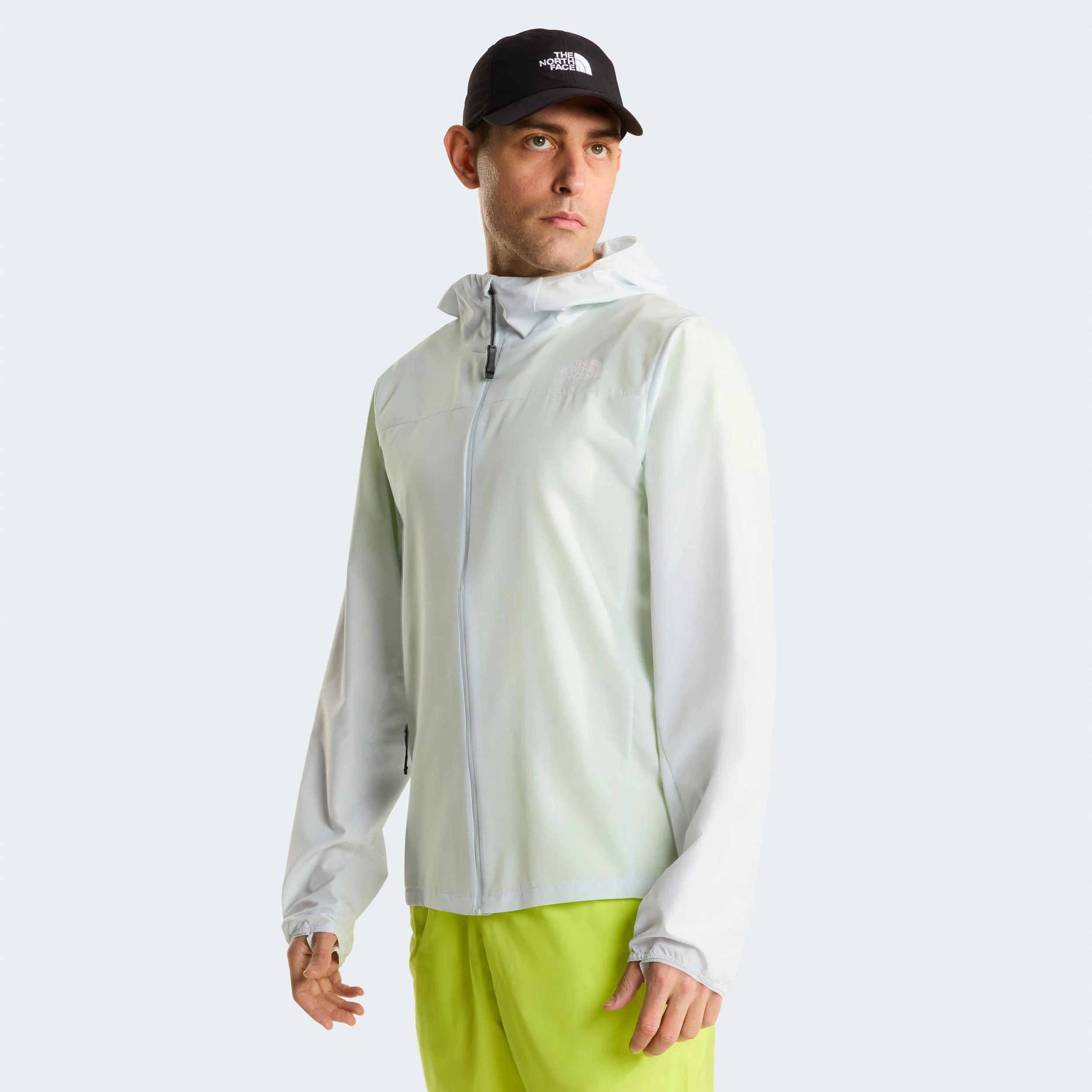 Fontanales Wind Laufjacke Herren - hellgrau - Image 3