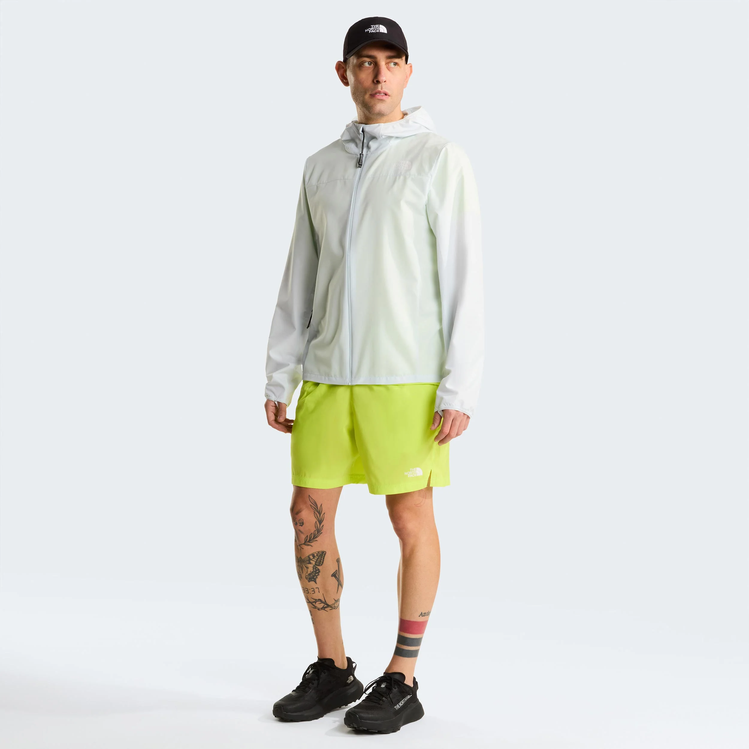 Fontanales Wind Laufjacke Herren - hellgrau - Image 7
