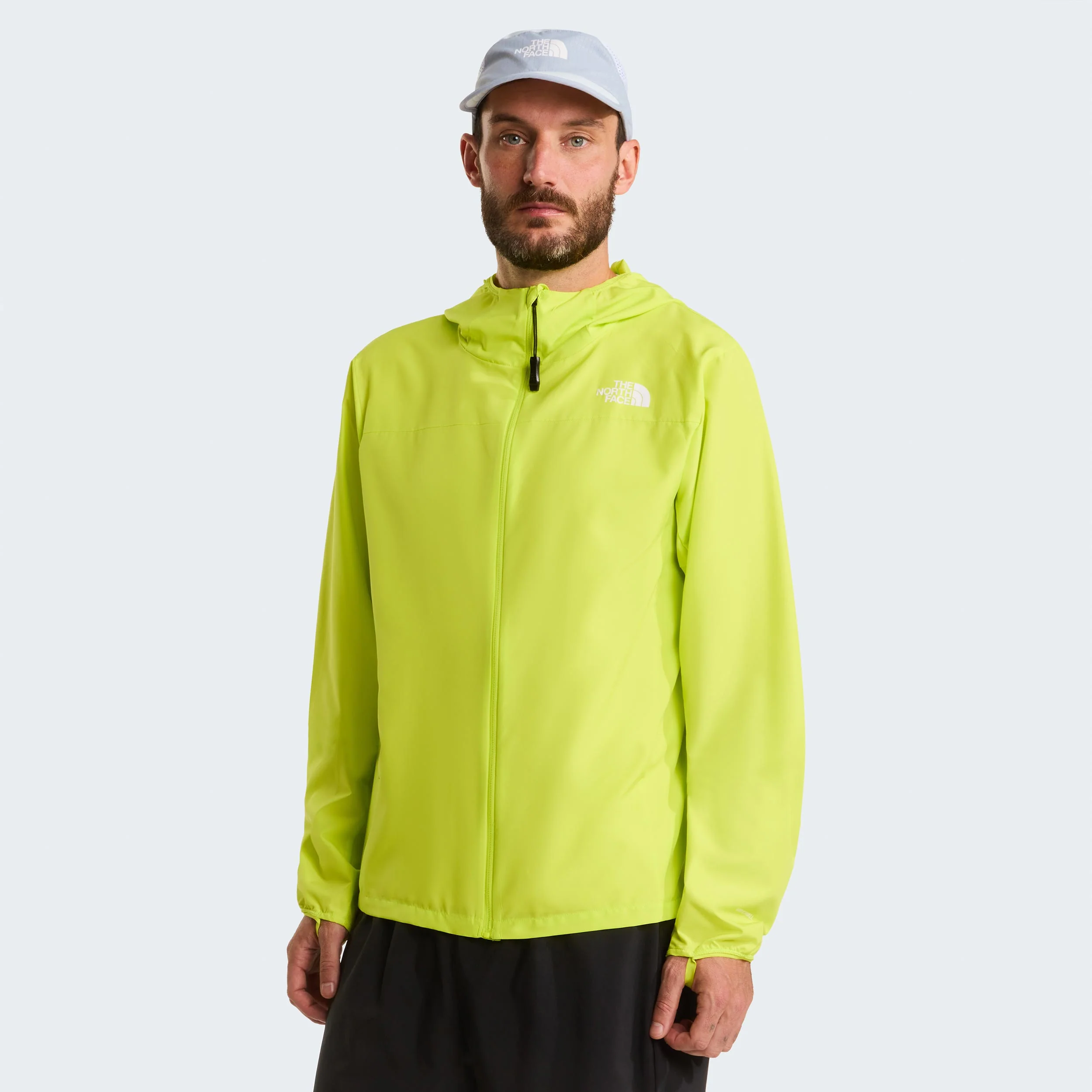 Fontanales Wind Laufjacke Herren - limette - Image 3