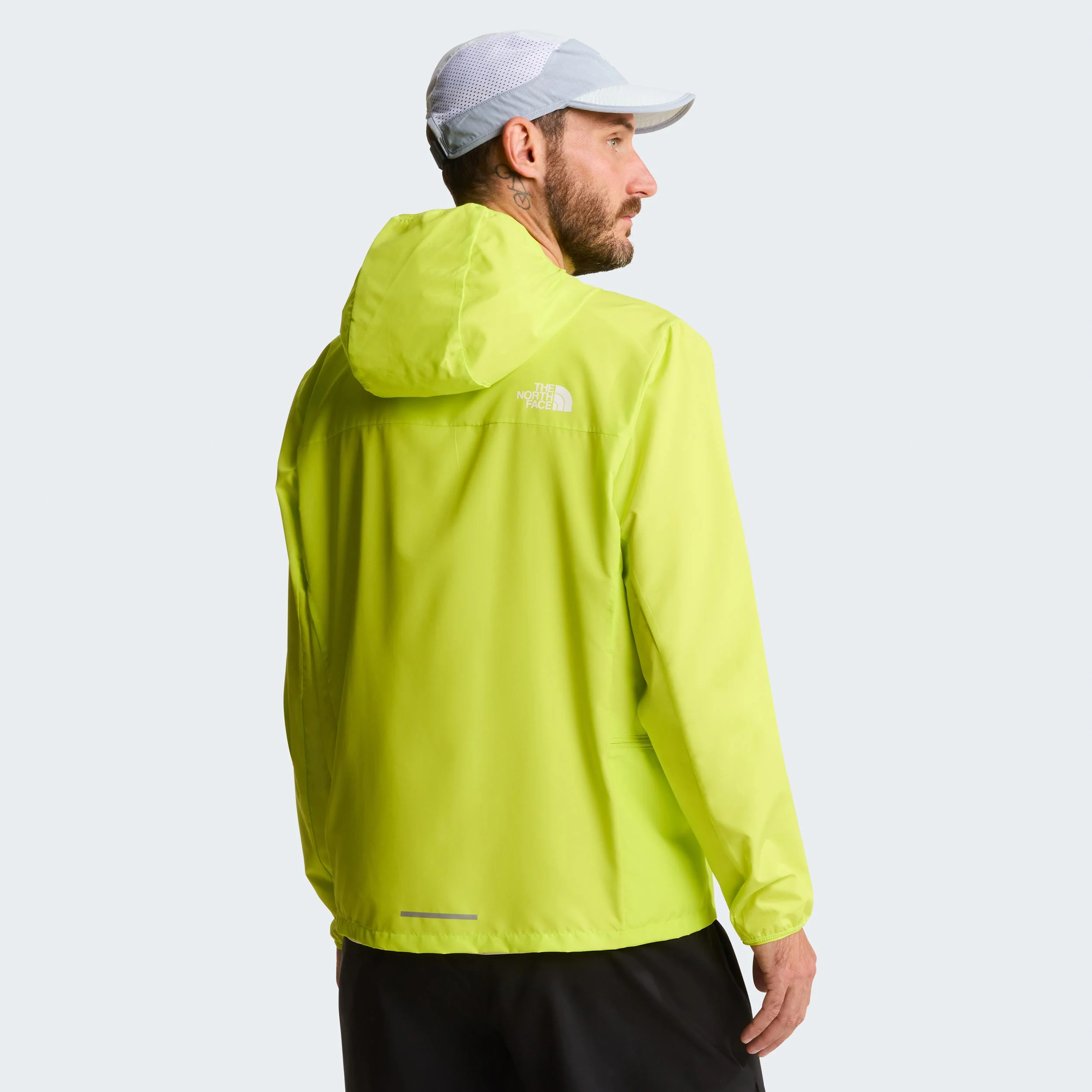 Fontanales Wind Laufjacke Herren - limette - Image 4