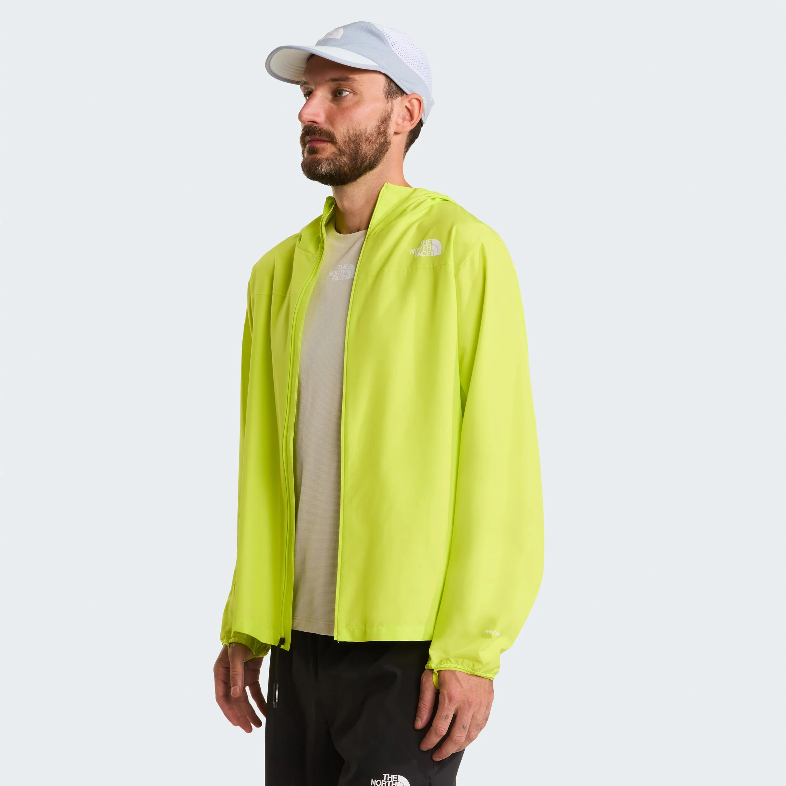 Fontanales Wind Laufjacke Herren - limette - Image 6