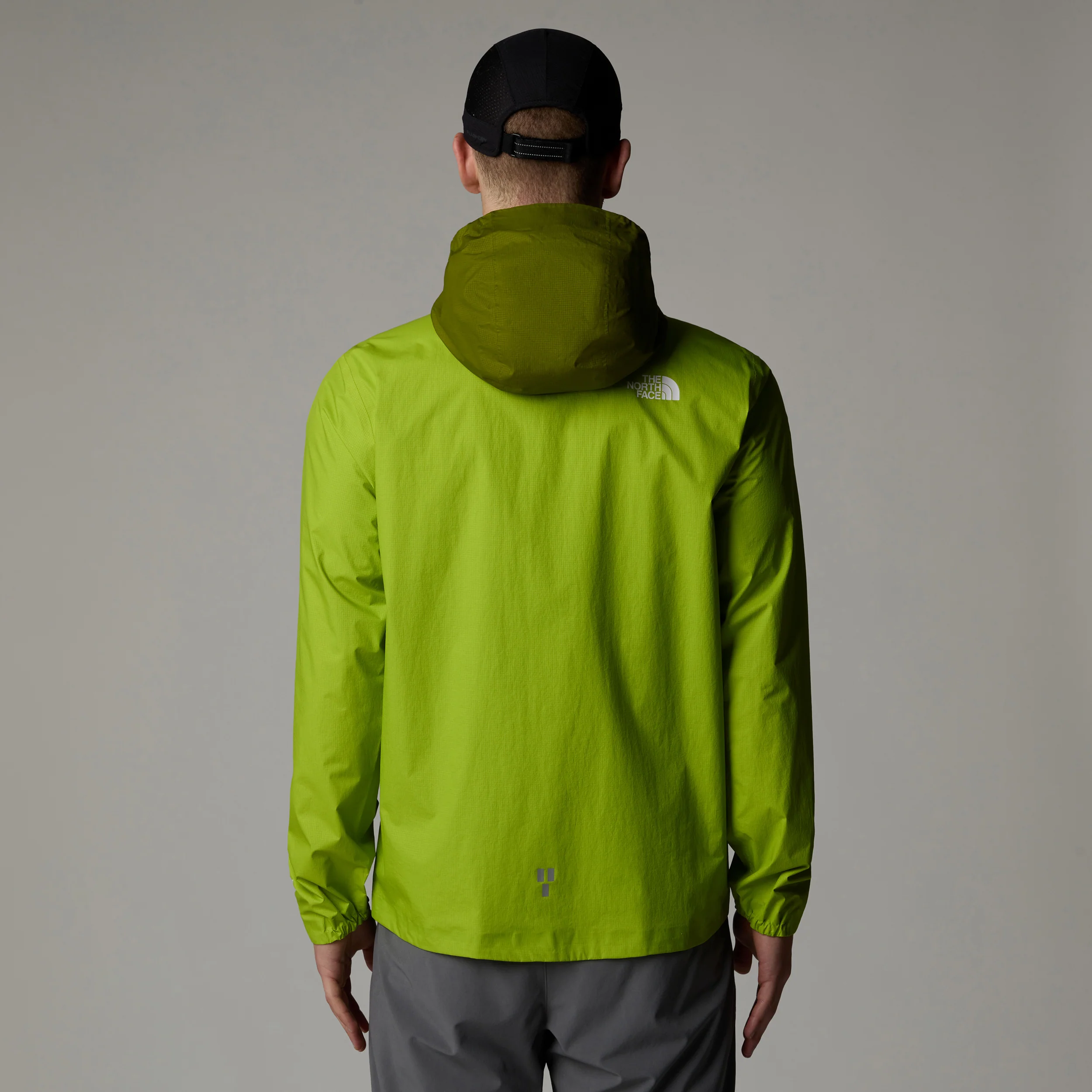Higher Run Rain Laufjacke Herren-Grün - Image 5
