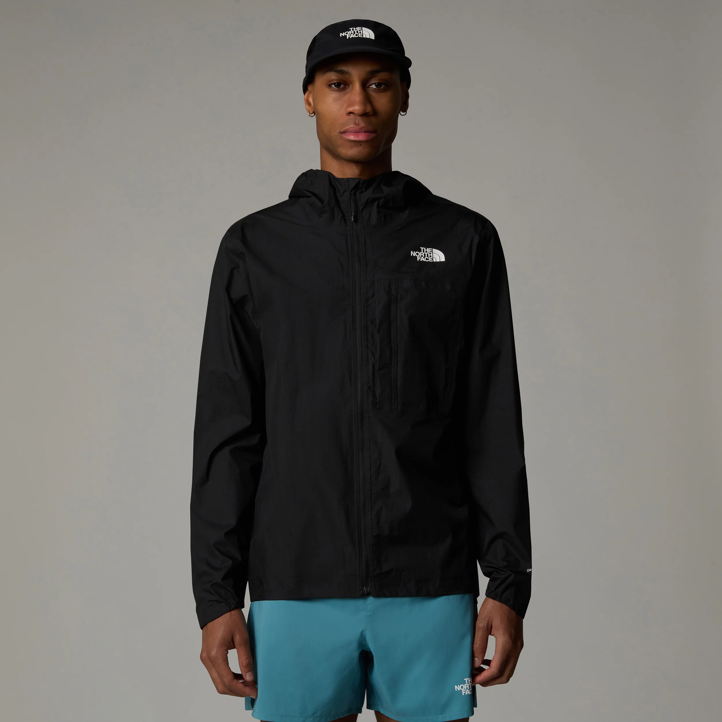 Higher Run Rain Laufjacke Herren-Schwarz - Image 3