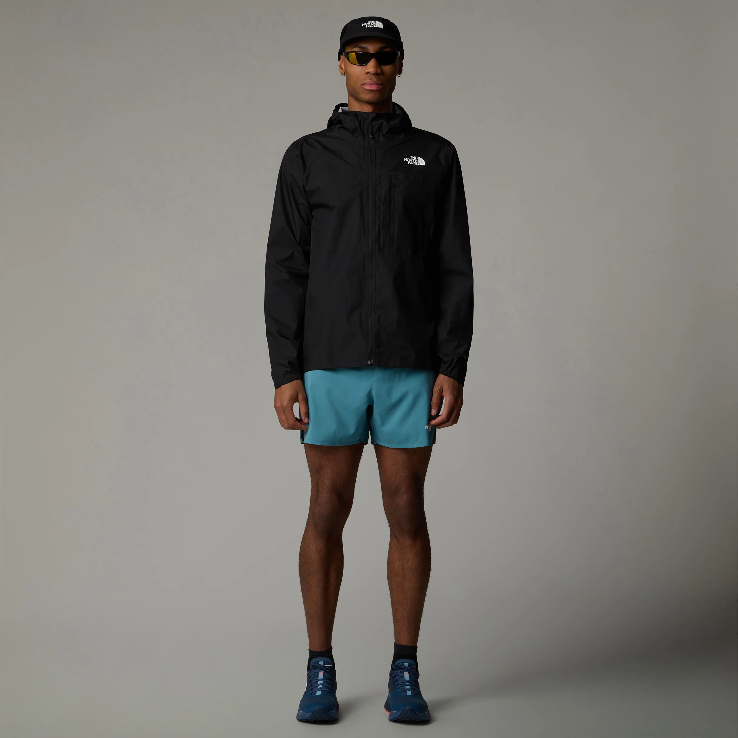 Higher Run Rain Laufjacke Herren-Schwarz - Image 6