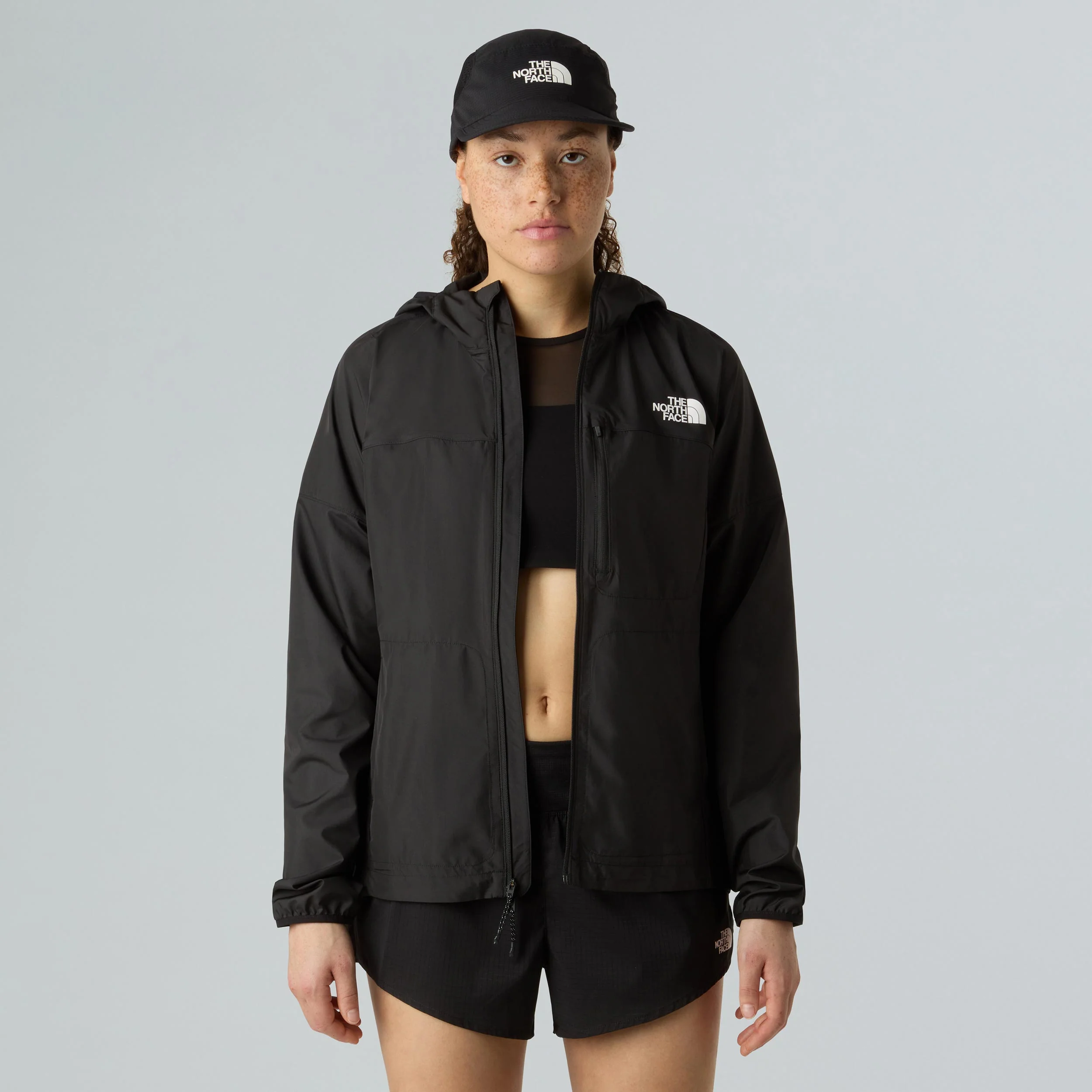 Higher Run Wind Laufjacke Damen-Schwarz - Image 5