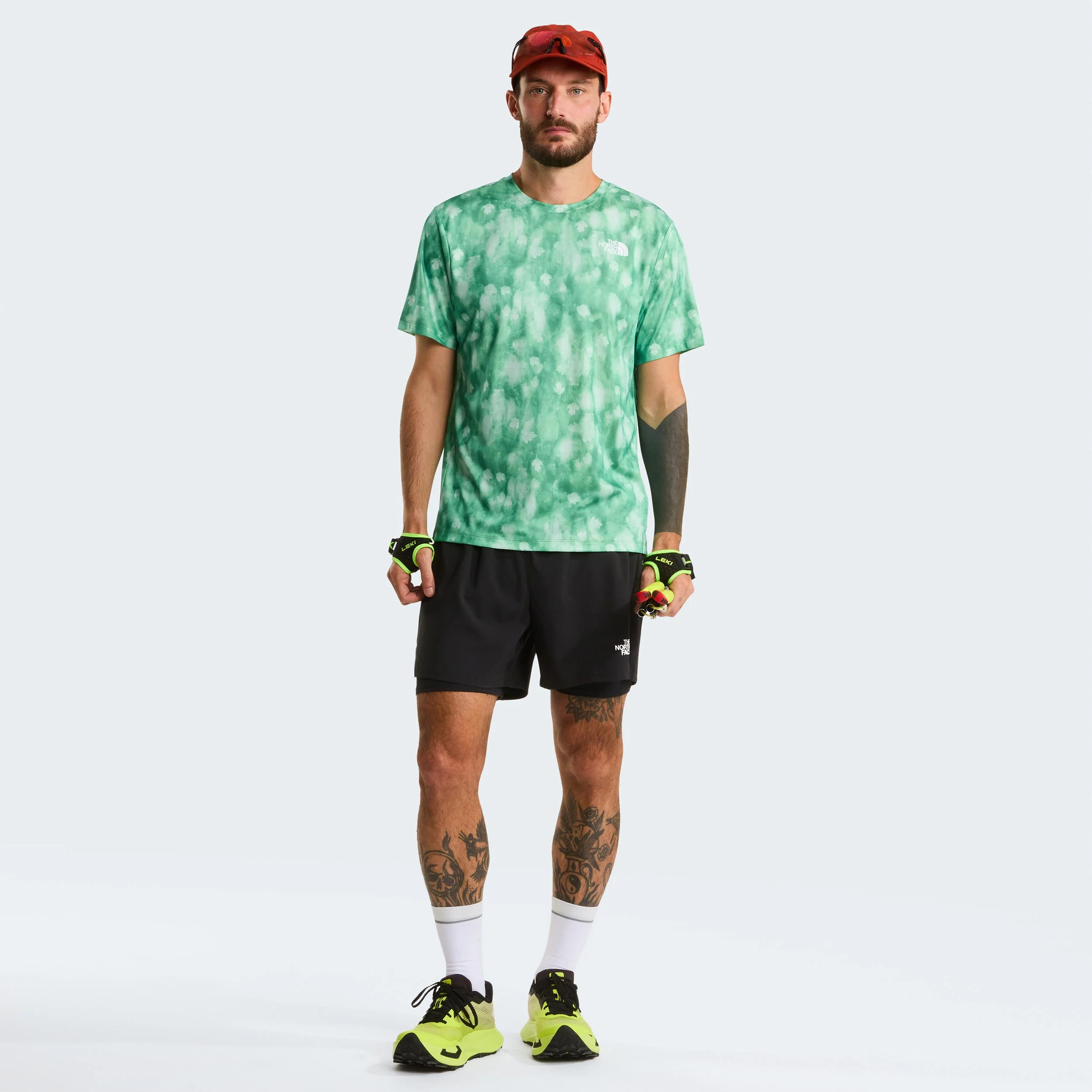 Lightbright 2in1 5in Laufshorts Herren - schwarz - Image 6