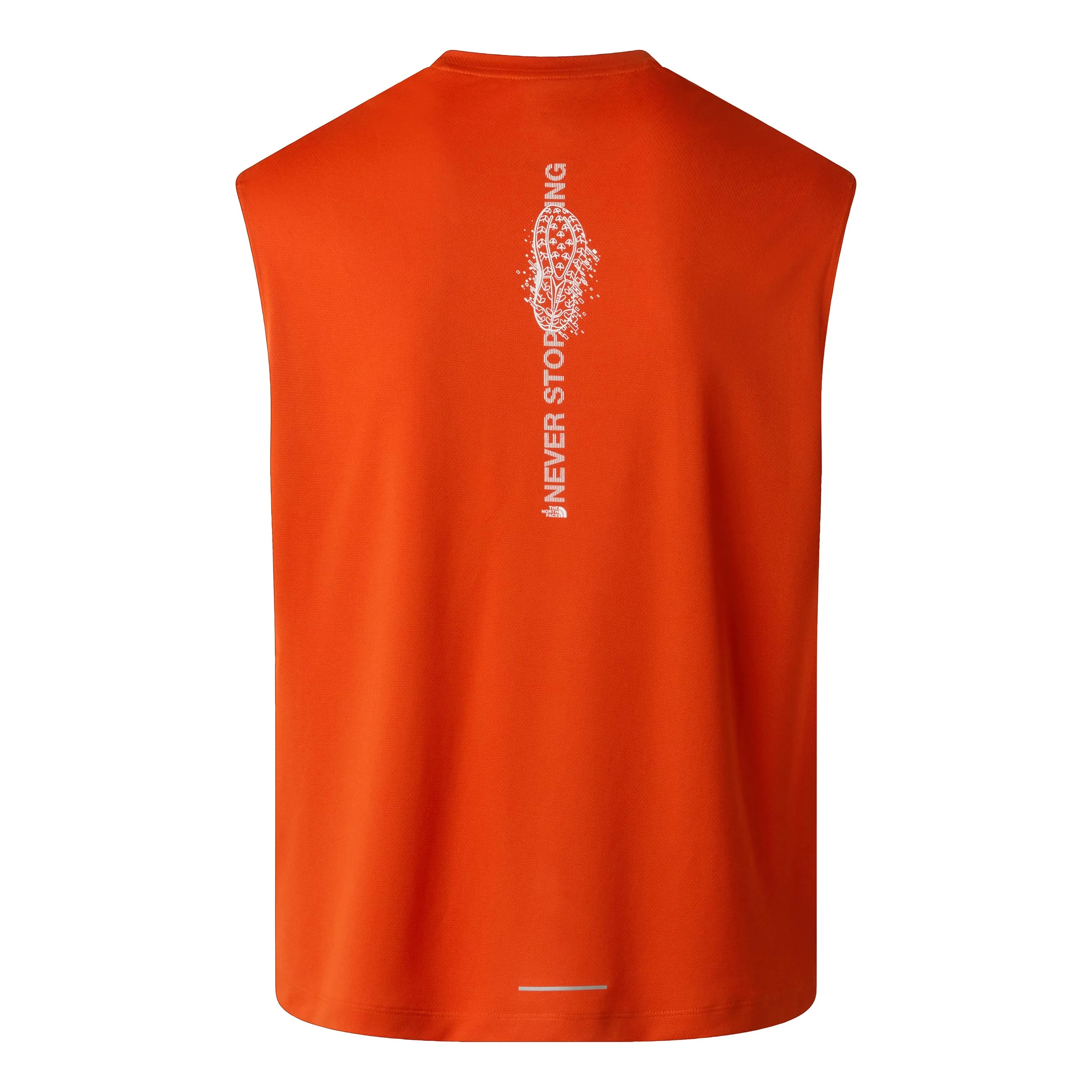 Lightbright Graphic Laufshirt Herren - rot - Image 2