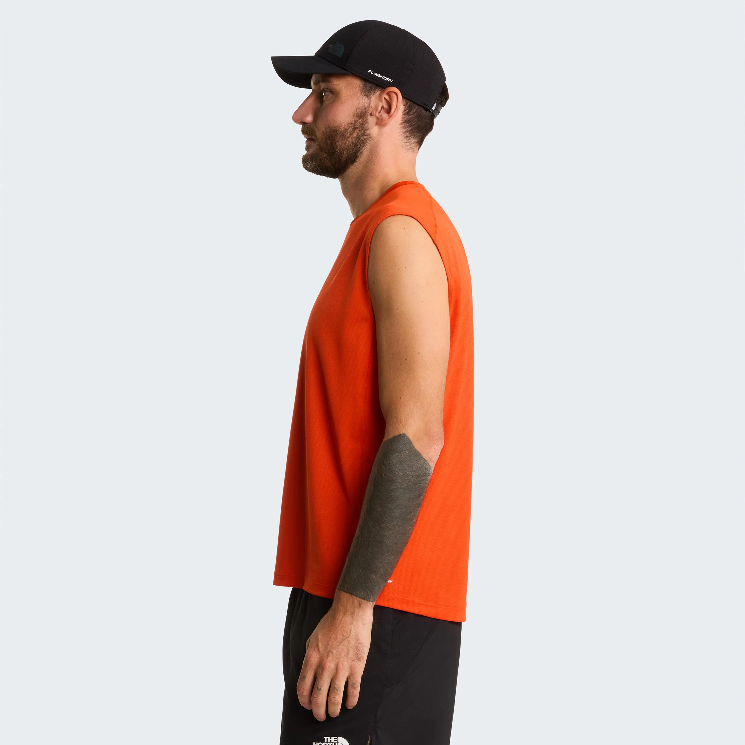 Lightbright Graphic Laufshirt Herren - rot - Image 4