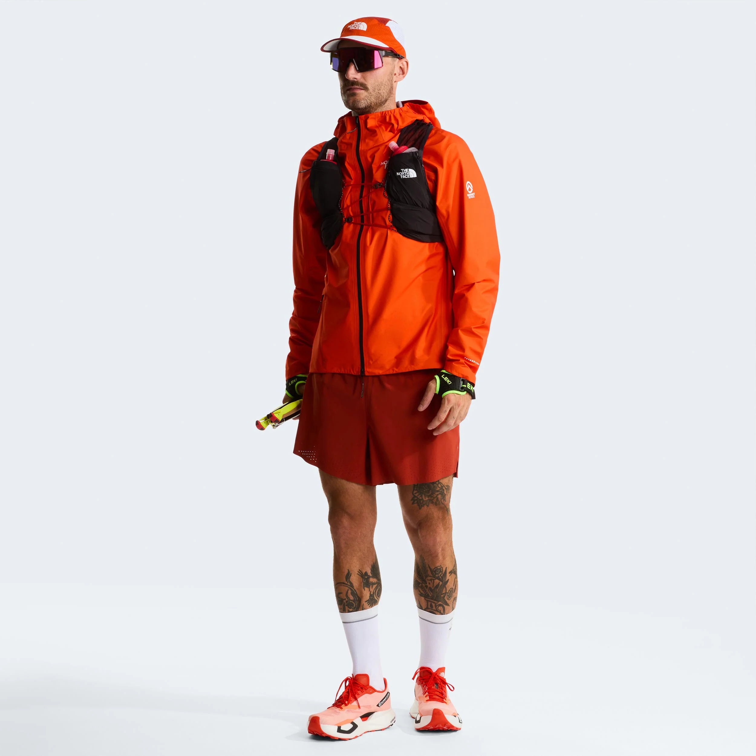 Summit Pacesetter 5in Laufshorts Herren - dunkelrot - Image 7