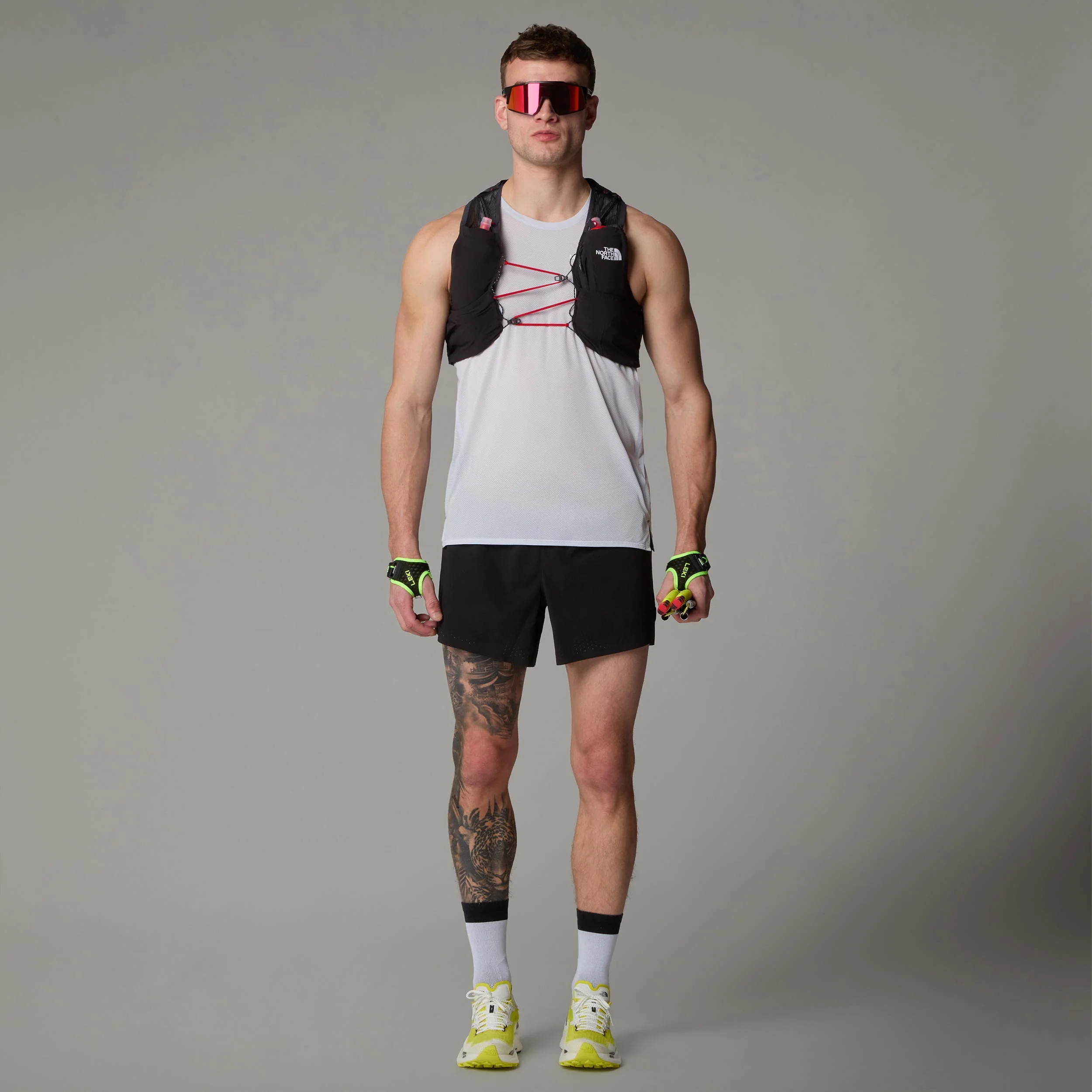 Summit Pacesetter 5in Laufshorts Herren - schwarz - Image 5