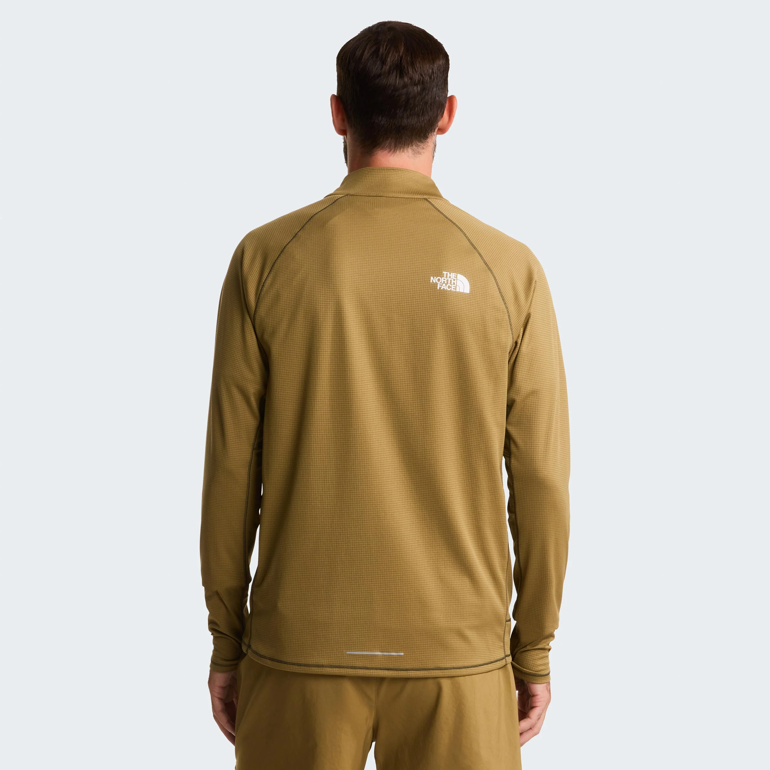 Sunriser 1/4 Zip Laufshirt Herren - braun - Image 4