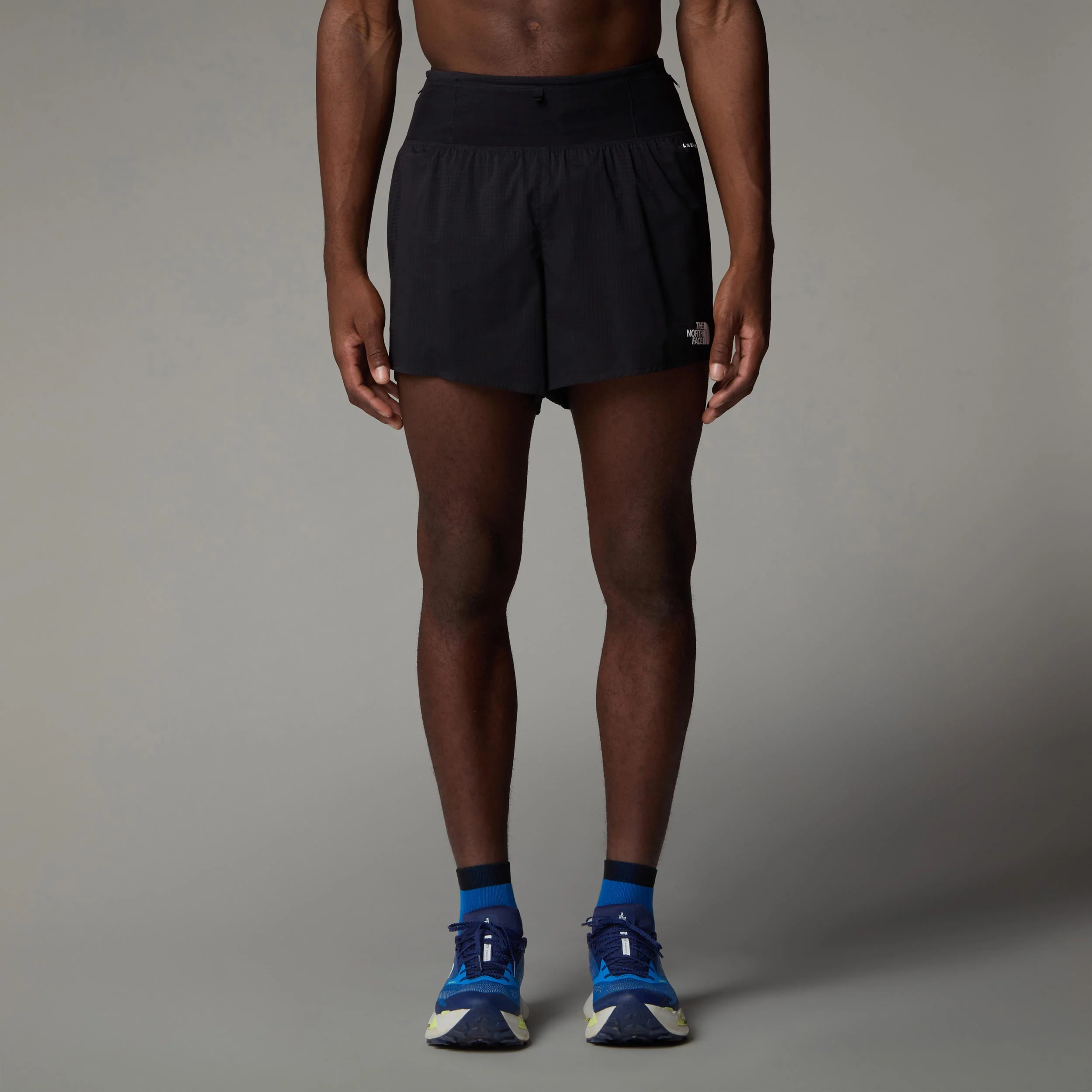 Sunriser 2in1 5in Laufshorts Herren-Schwarz - Image 3