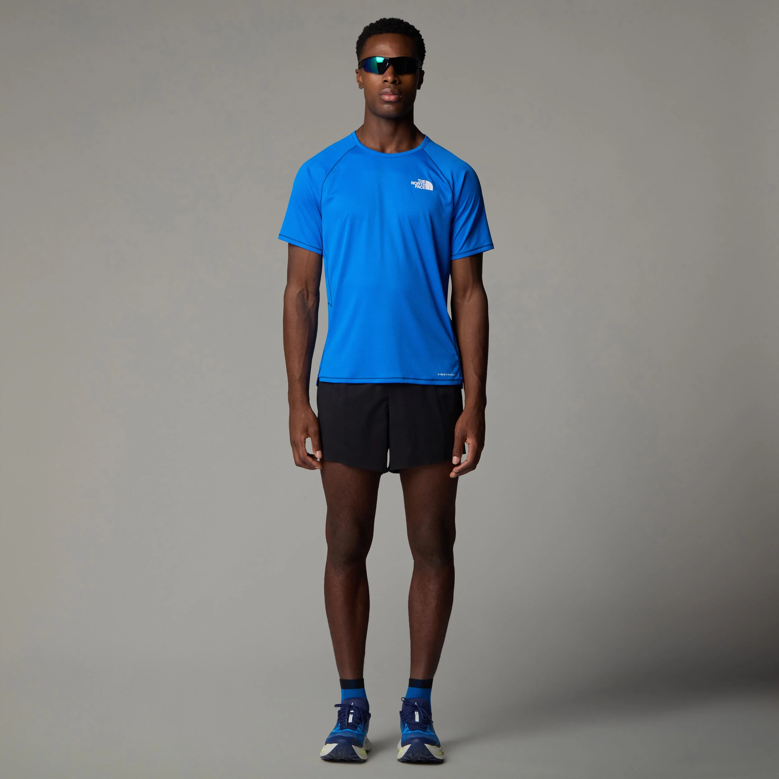 Sunriser 2in1 5in Laufshorts Herren-Schwarz - Image 5