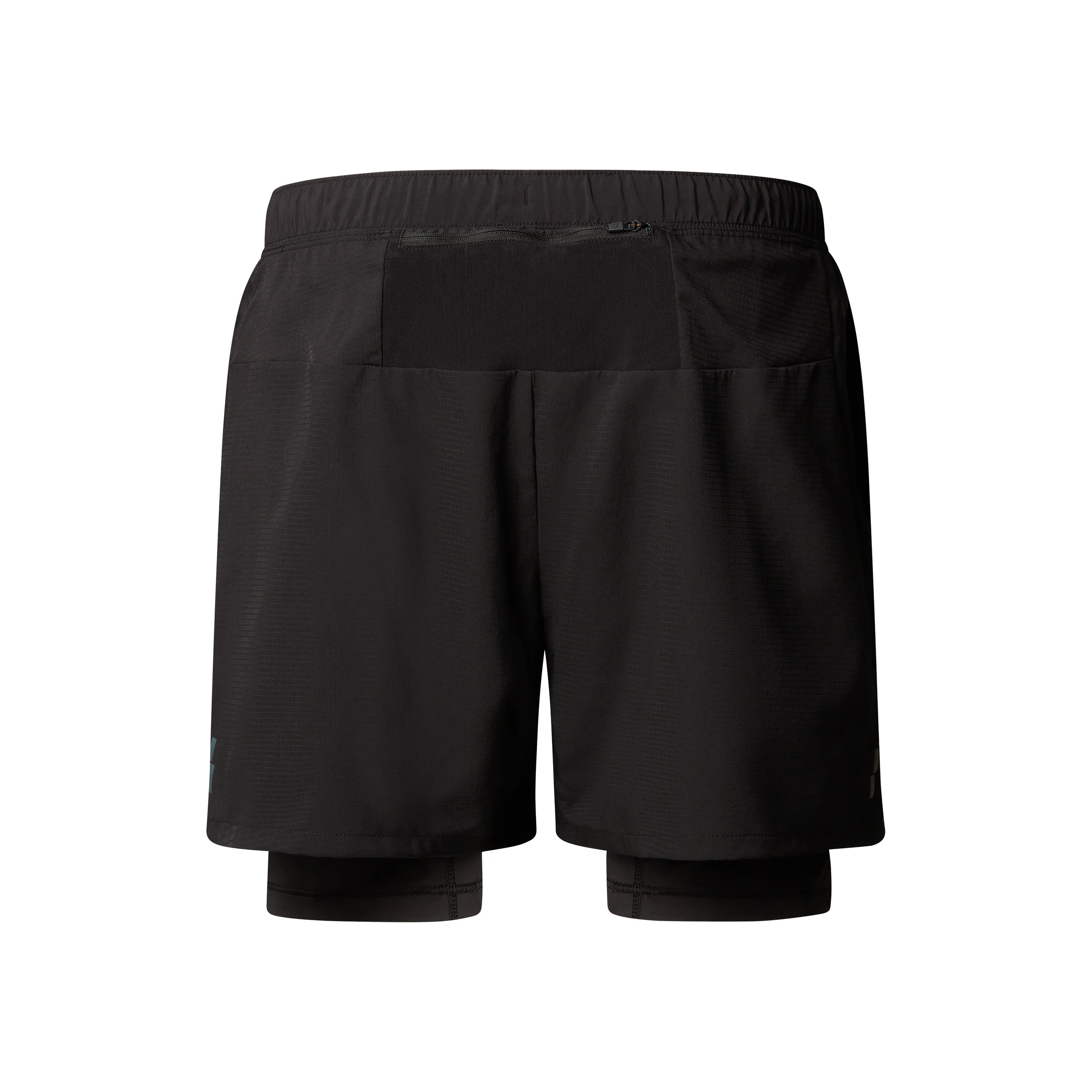 Sunriser 2in1 6in Laufshorts Herren-Schwarz - Image 2