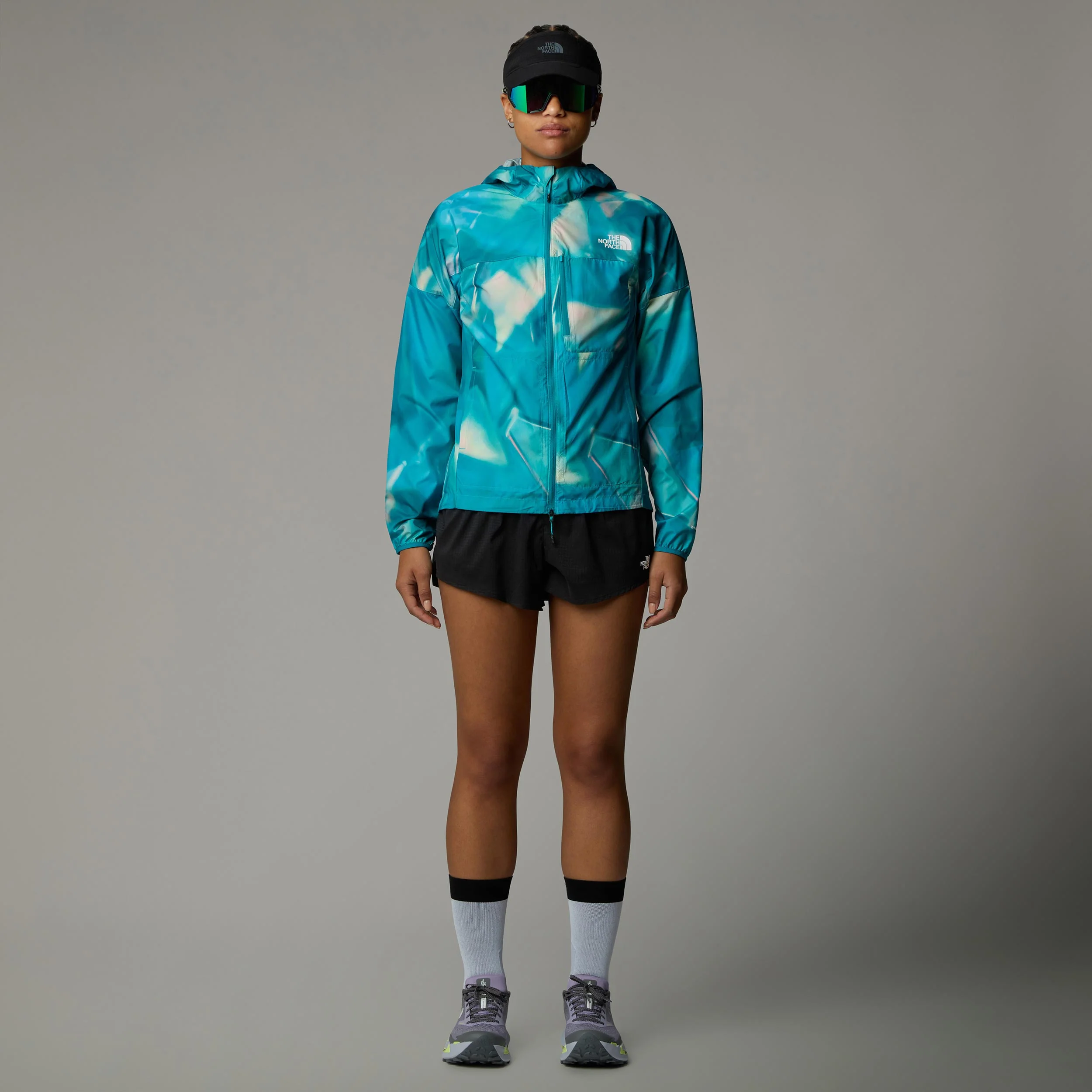 Sunriser 3in Laufshorts Damen-Schwarz - Image 5