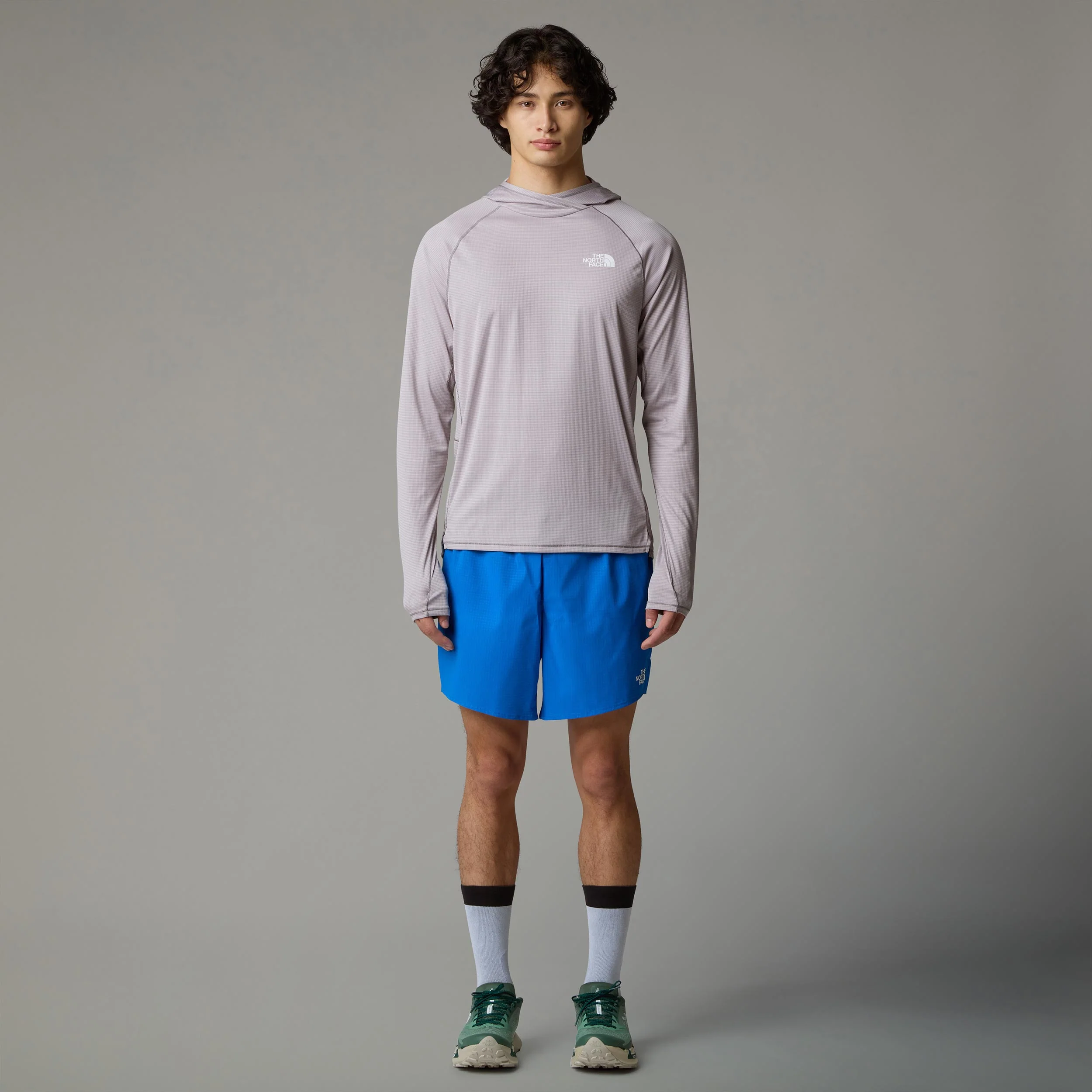 Sunriser 7in Laufshorts Herren-Blau,Dunkelblau - Image 5