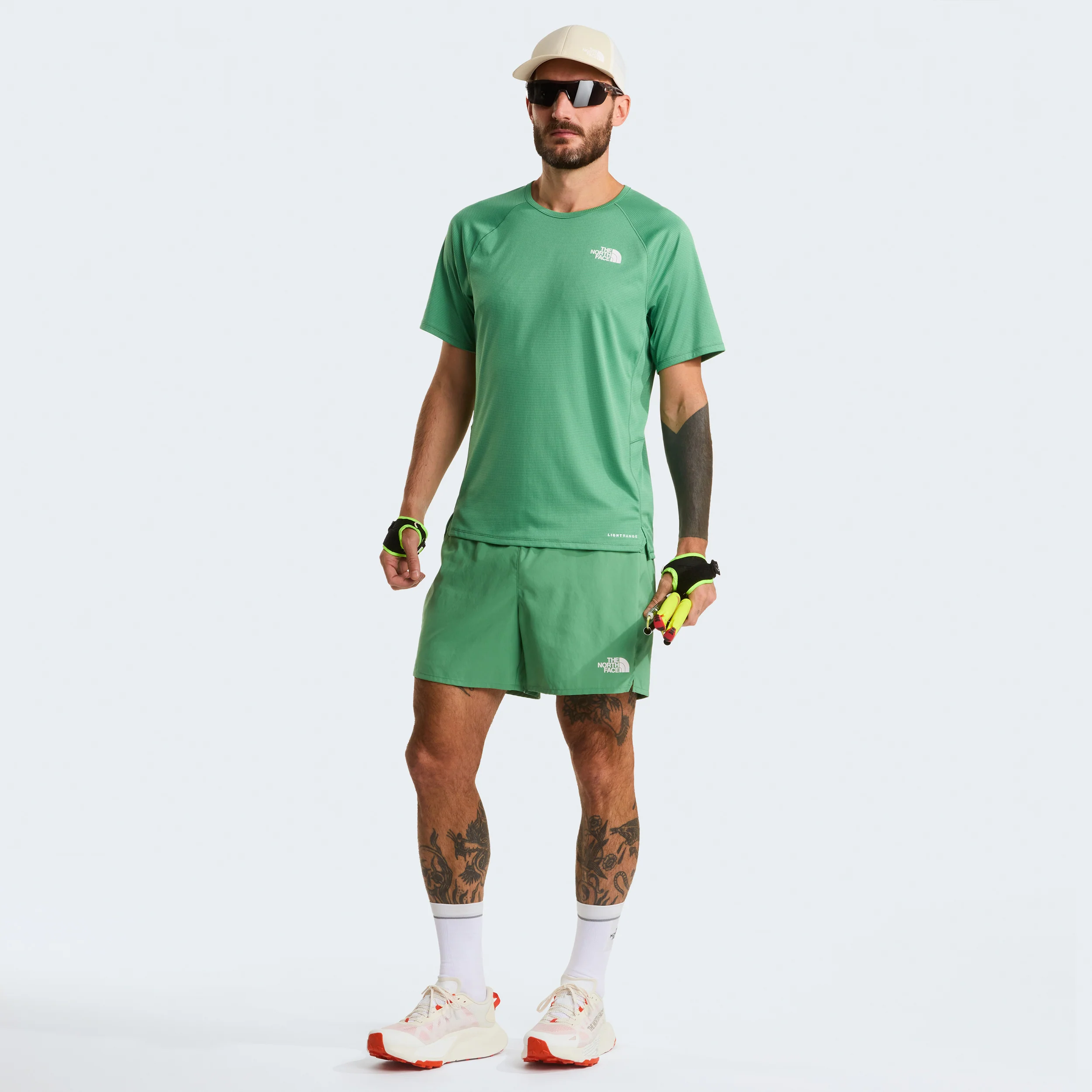 Sunriser Laufshirt Herren - grün - Image 6