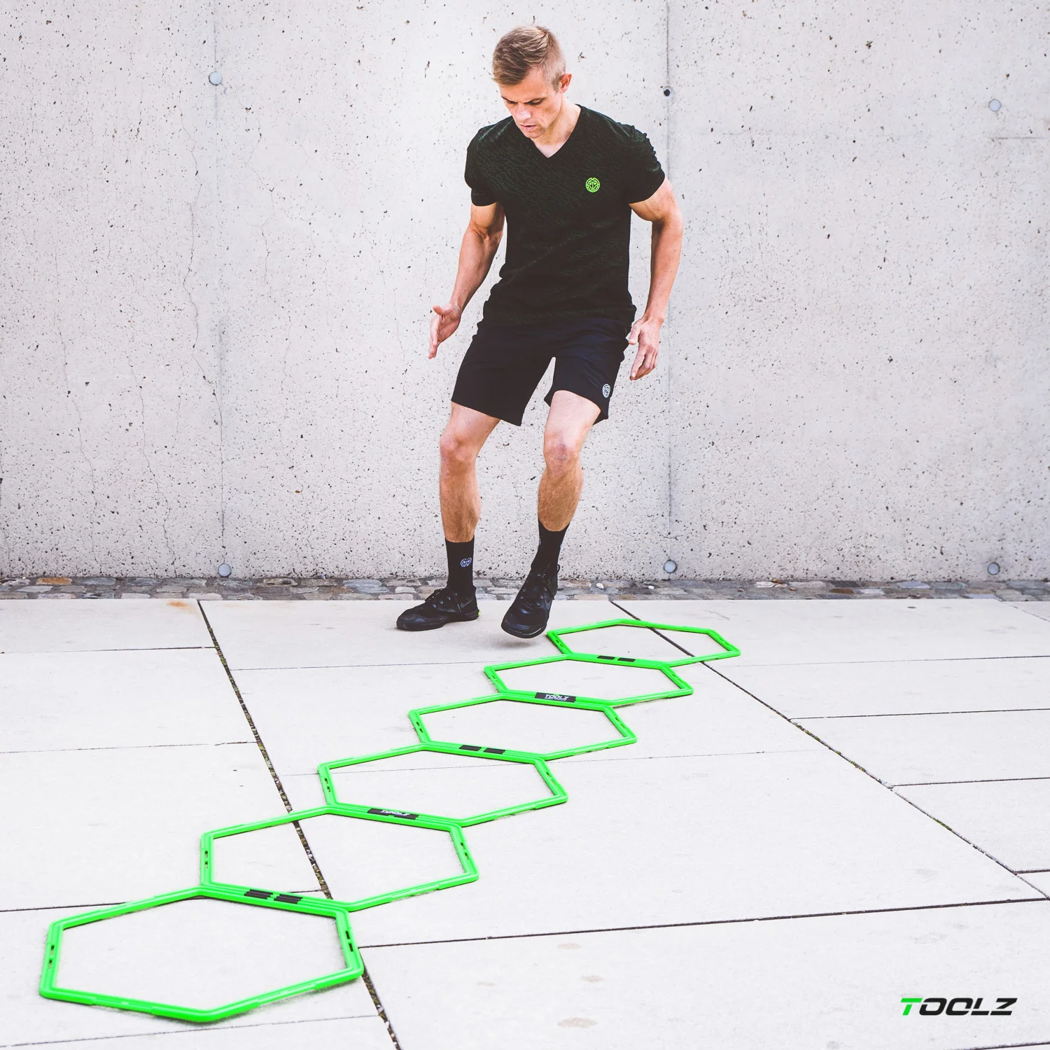 Agility Grid Beinarbeitsset-Grün - Image 6