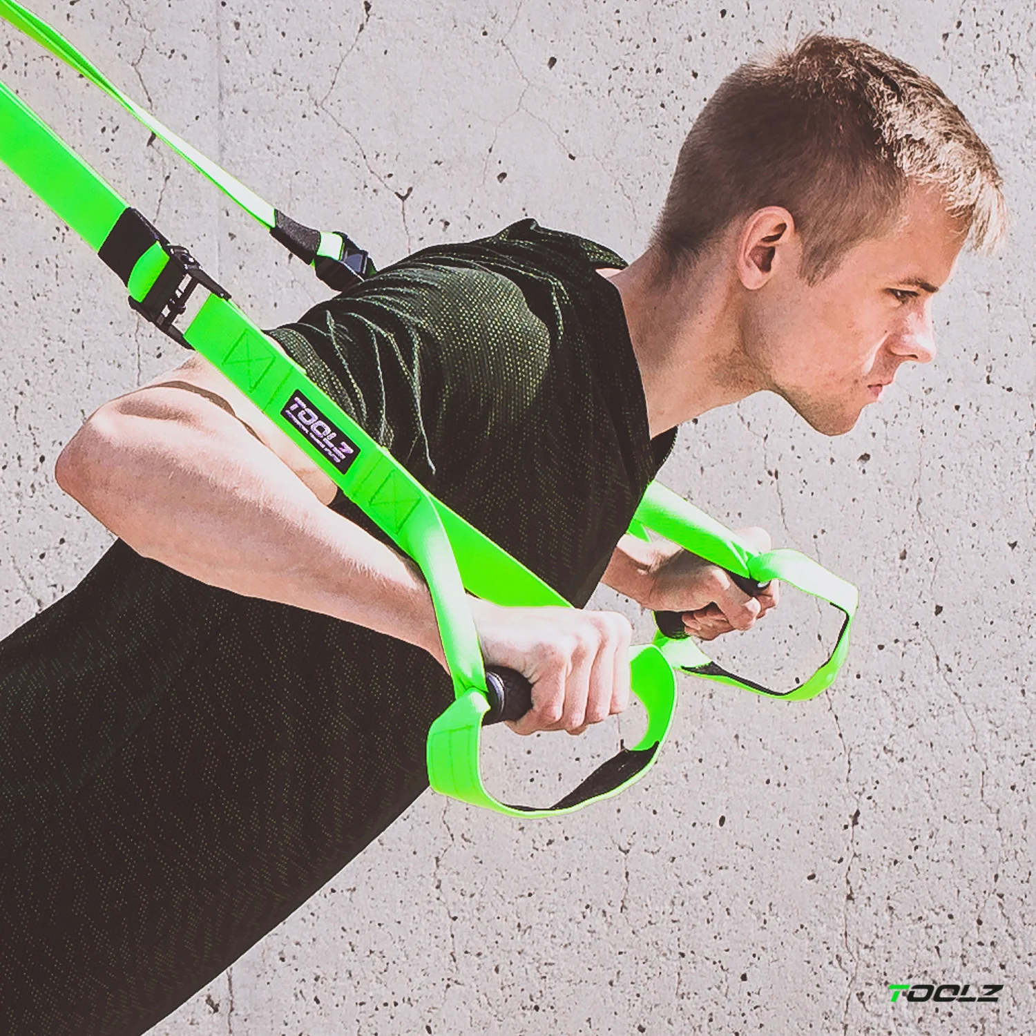 Schlingen Trainer Trainingsgerät-Grün,Schwarz - Image 7