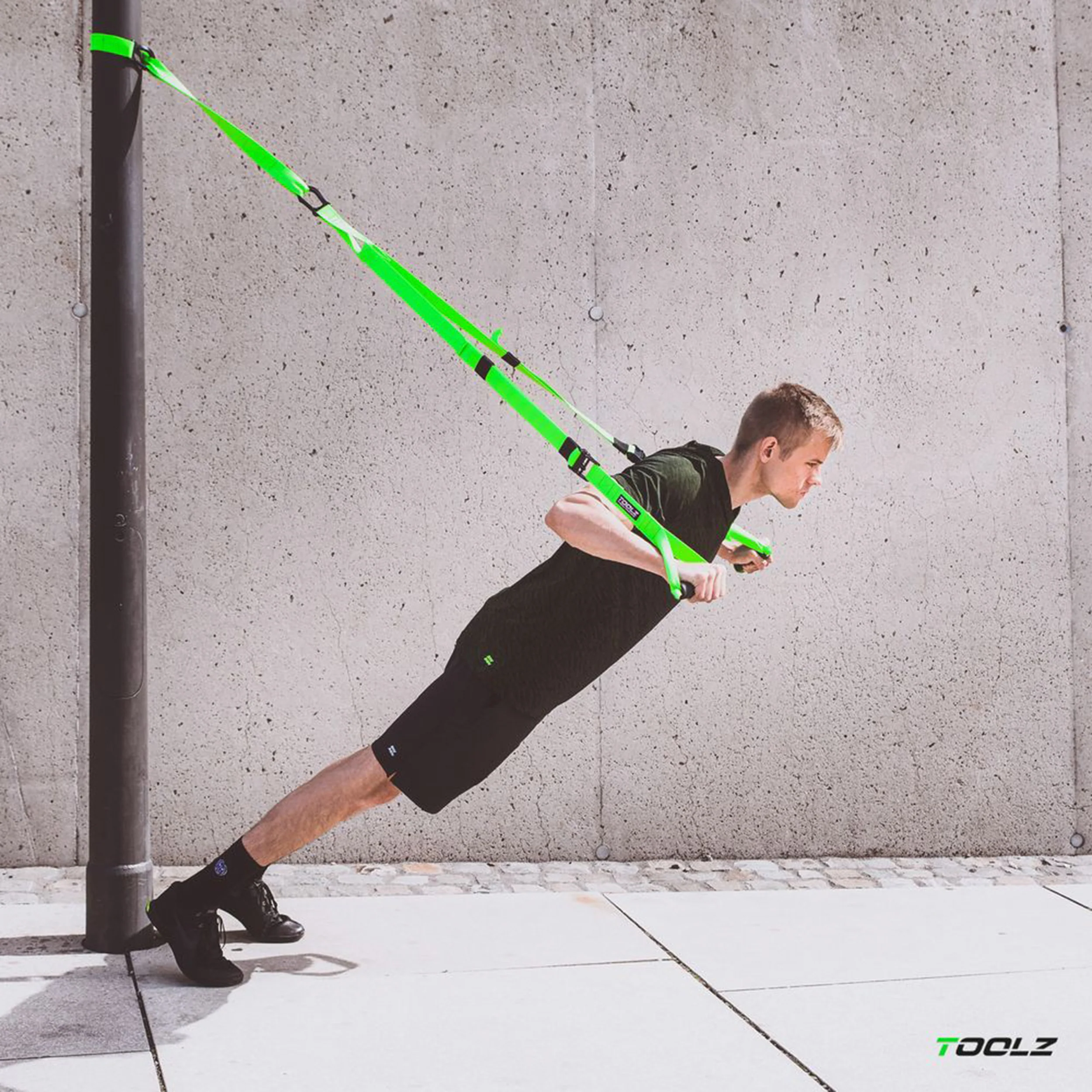 Sling Trainer Trainingsgerät-Grün,Schwarz - Image 2