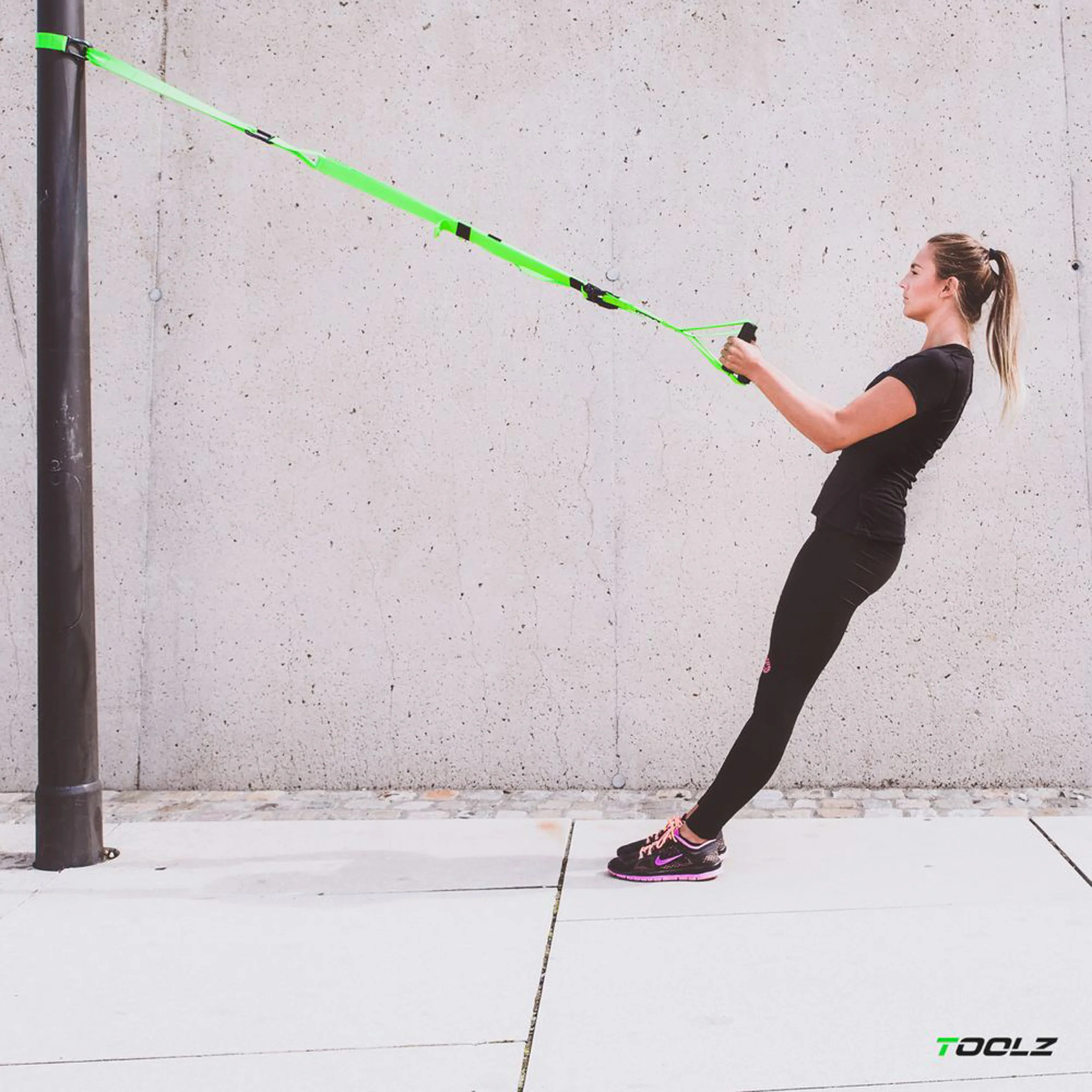 Sling Trainer Trainingsgerät-Grün,Schwarz - Image 3