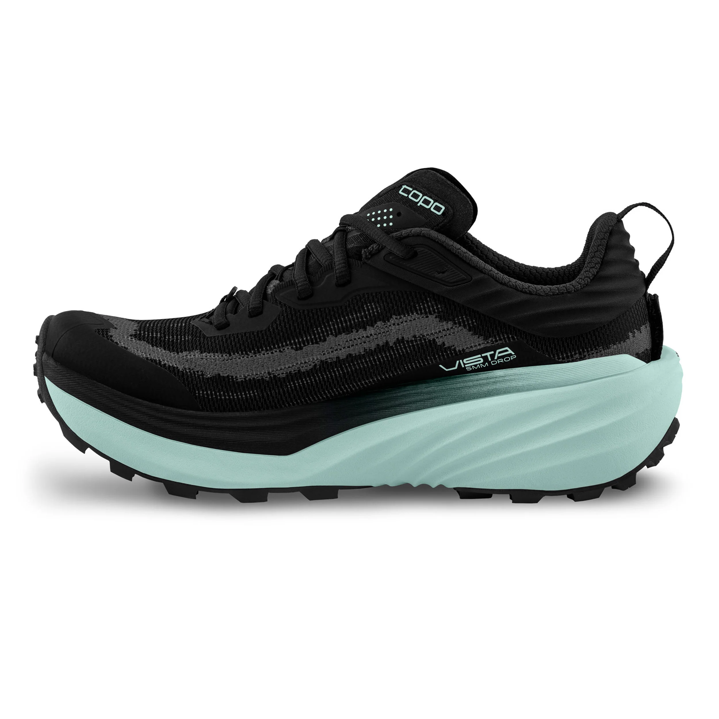 Vista Trailschuh Damen - schwarz, mint - Image 2