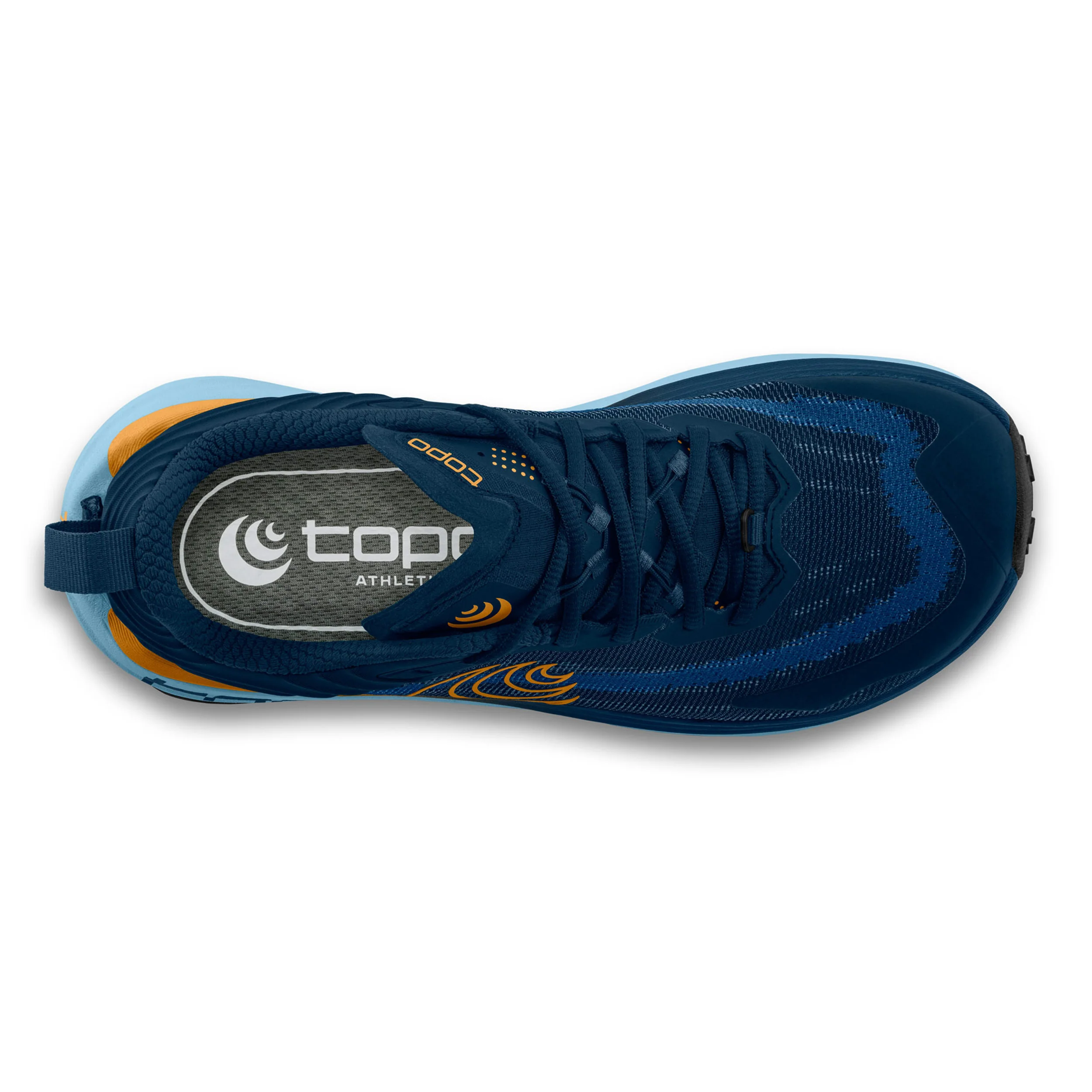 Vista Trailschuh Herren - dunkelblau, orange - Image 3