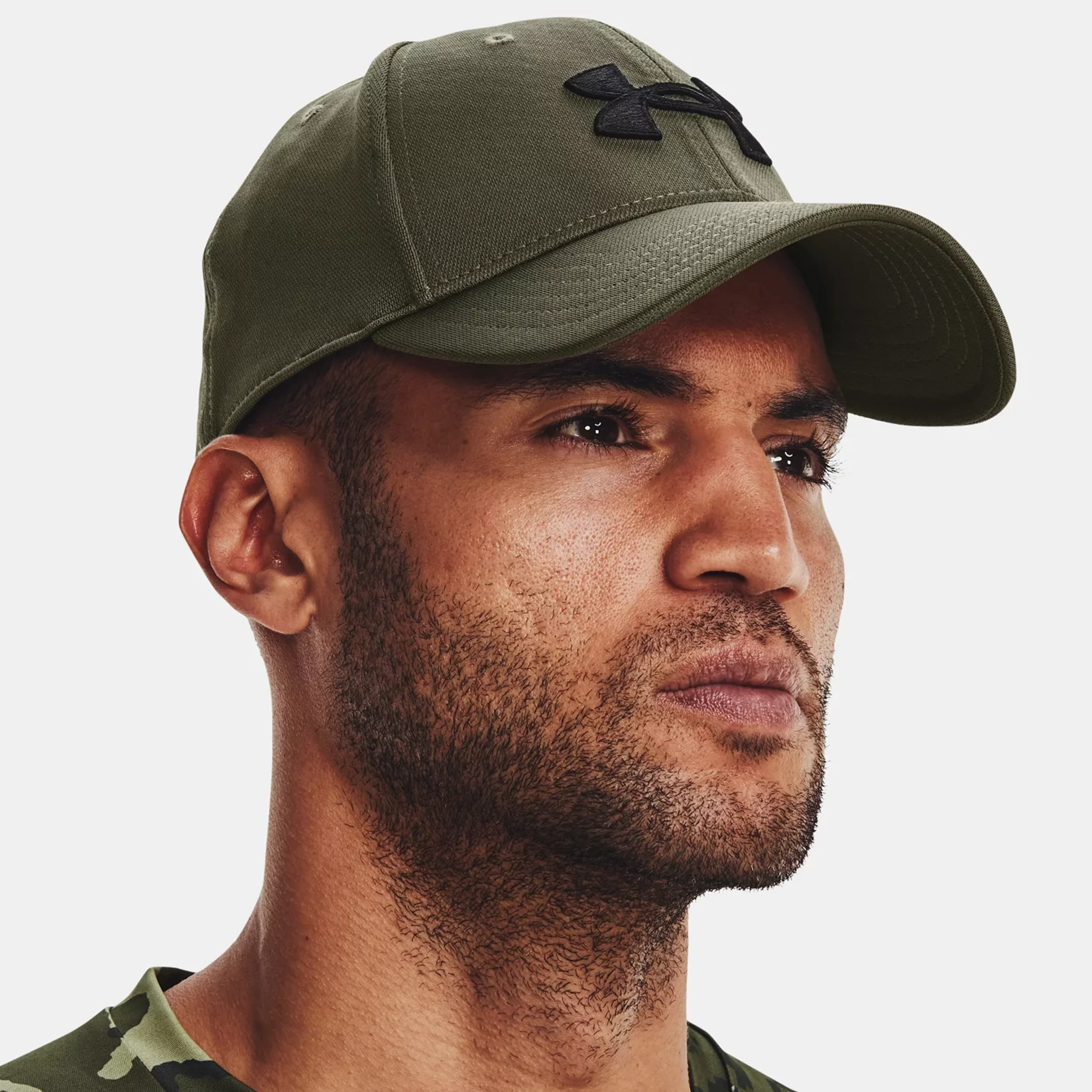 Blitzing Cap Unisex - oliv, schwarz - Image 3