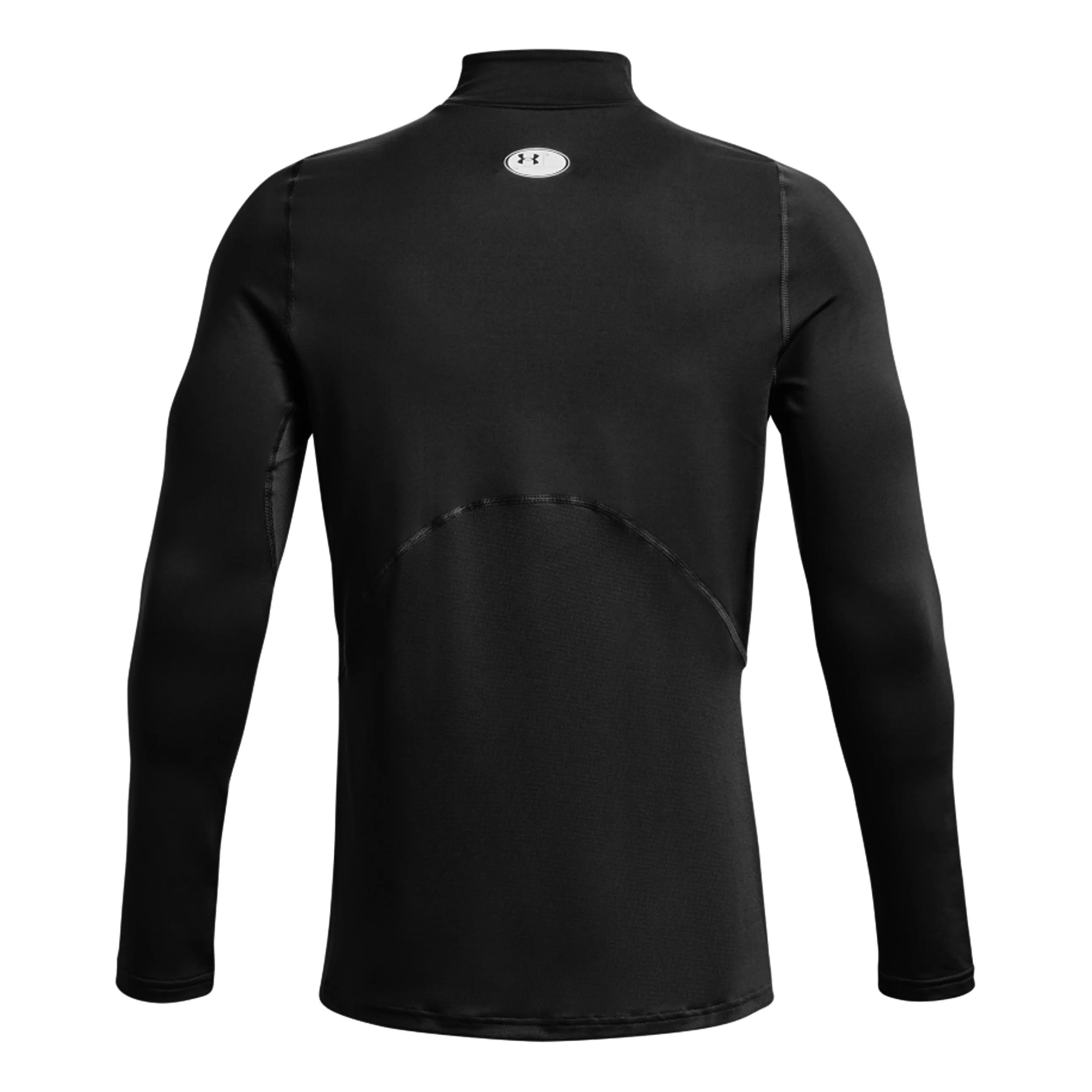 Coldgear Fitted Crew Longsleeve Herren - schwarz, - Image 2