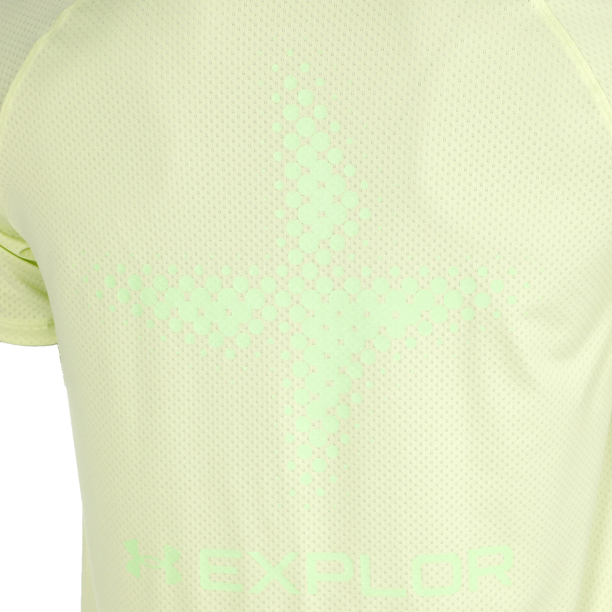 Explor Trail Run Graphic  Laufshirt Herren-hellgrün, schwarz - Image 4