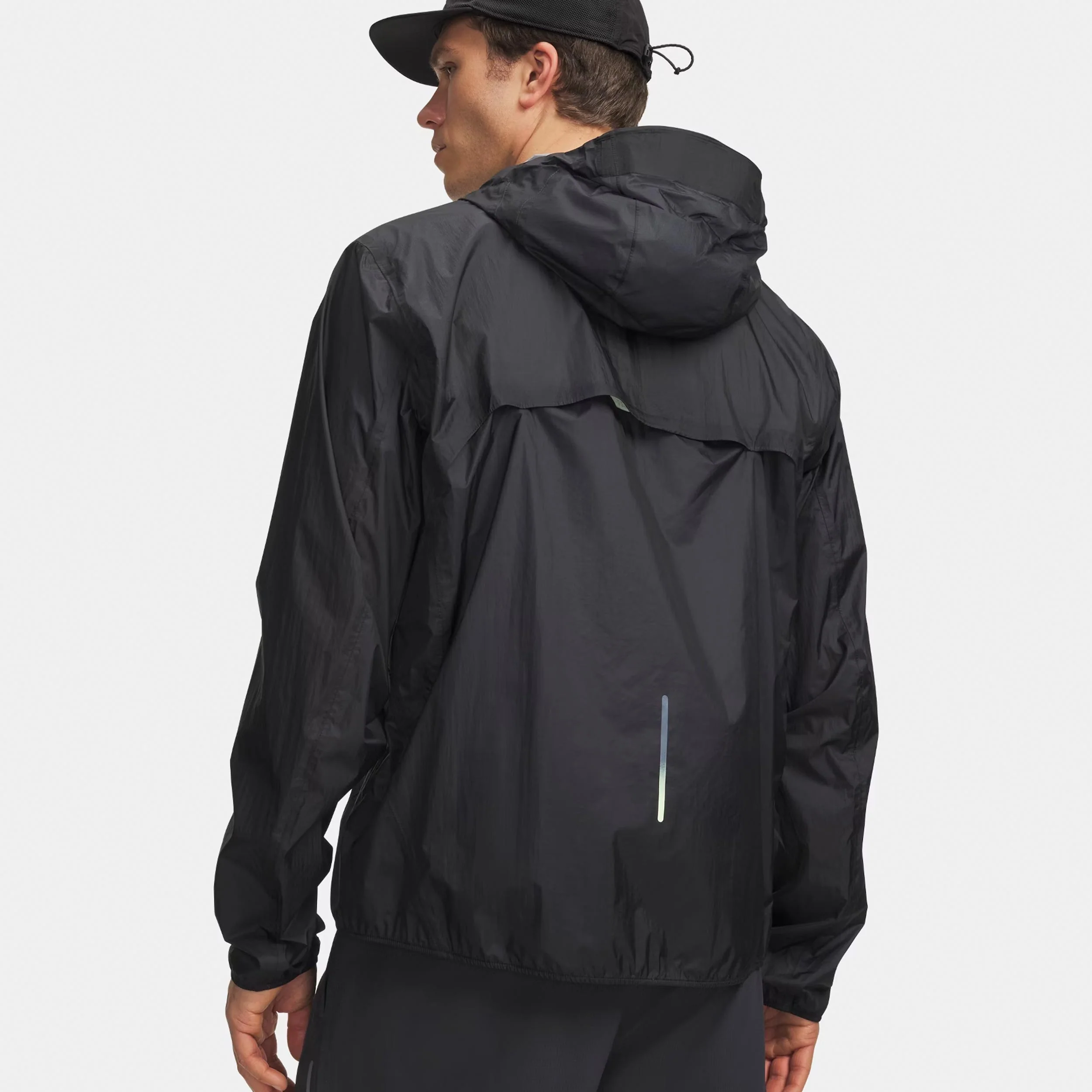 Explor Trail Run Rain  Laufjacke Herren-anthrazit, hellgrün - Image 2