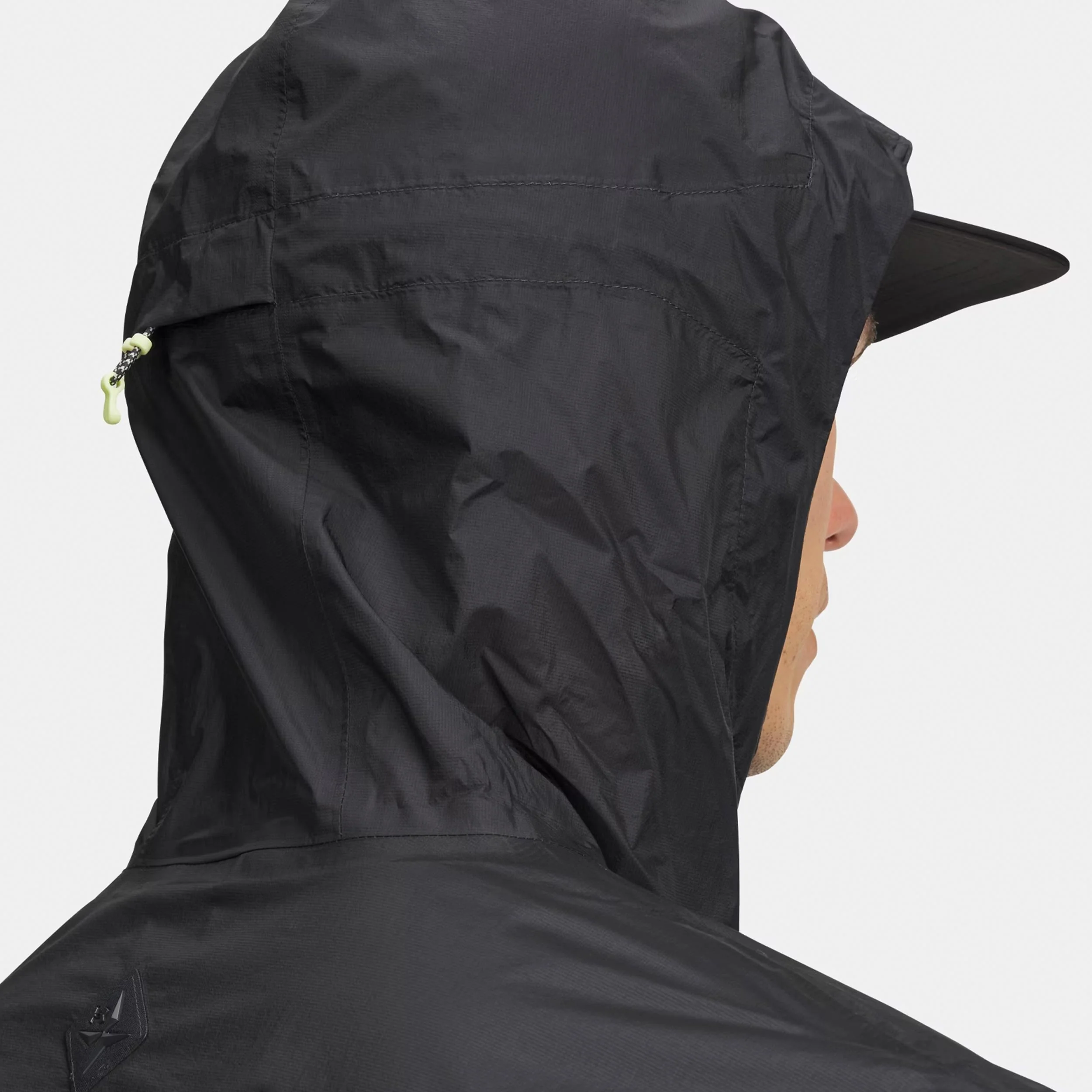 Explor Trail Run Rain  Laufjacke Herren-anthrazit, hellgrün - Image 3