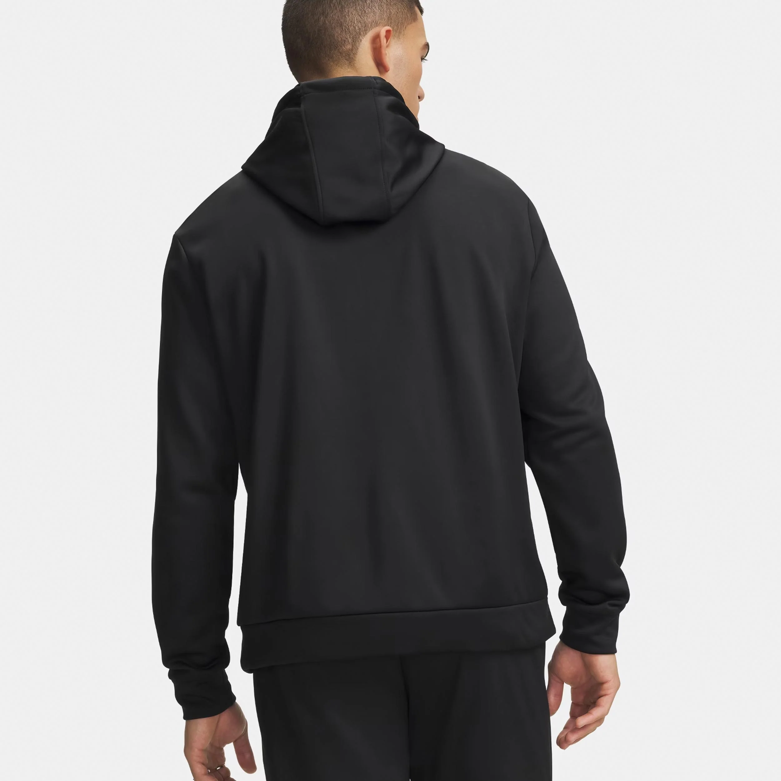 Fleece Hoody Herren - schwarz, - Image 4