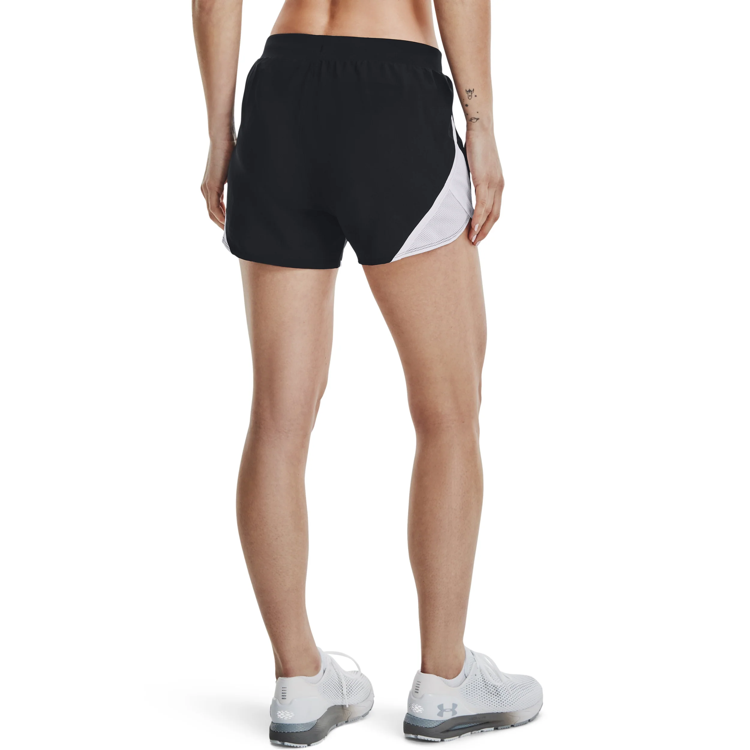 Fly-By 2.0 Shorts Damen-Schwarz,Weiß - Image 4