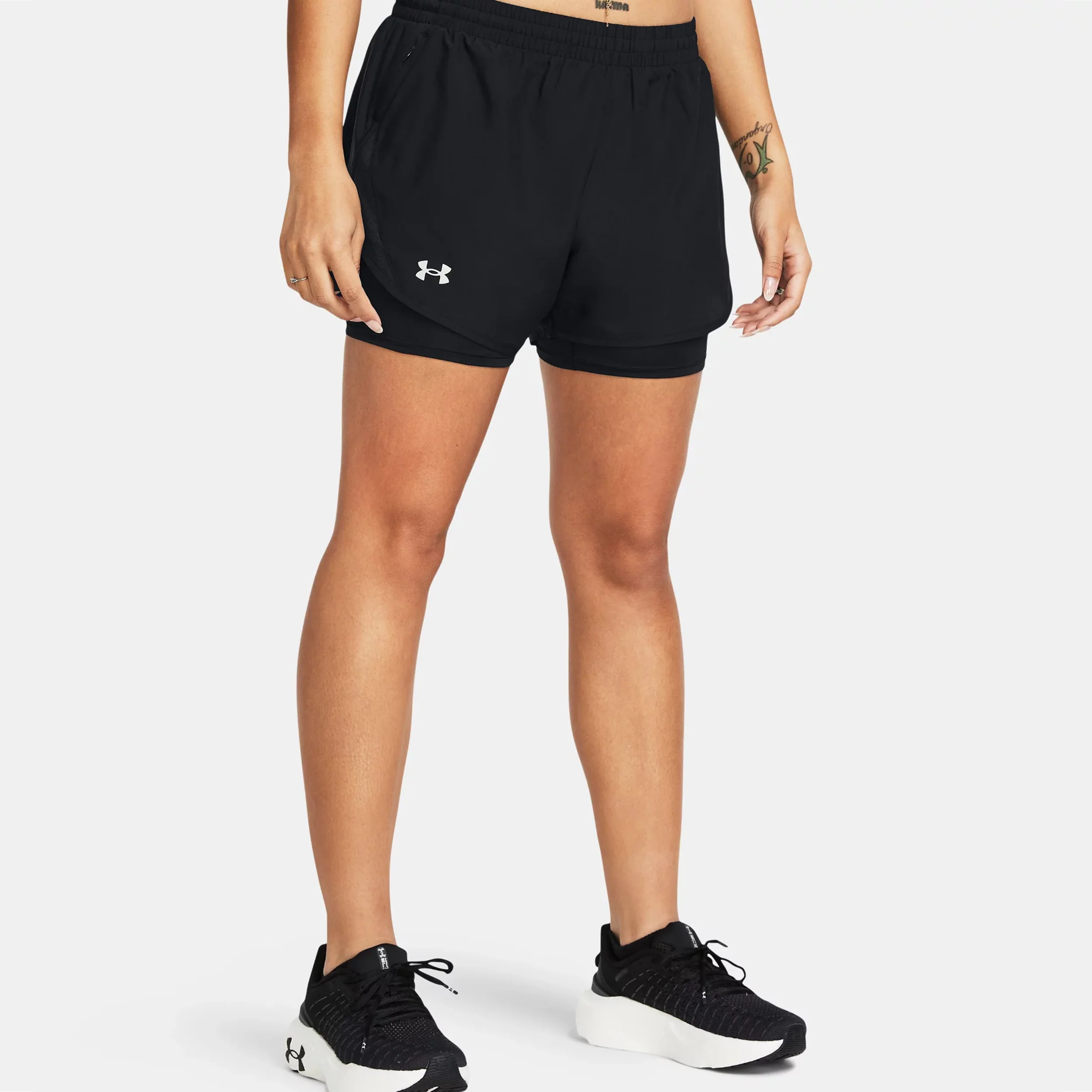 Fly By 2in1  Laufshorts Damen - schwarz - Image 3