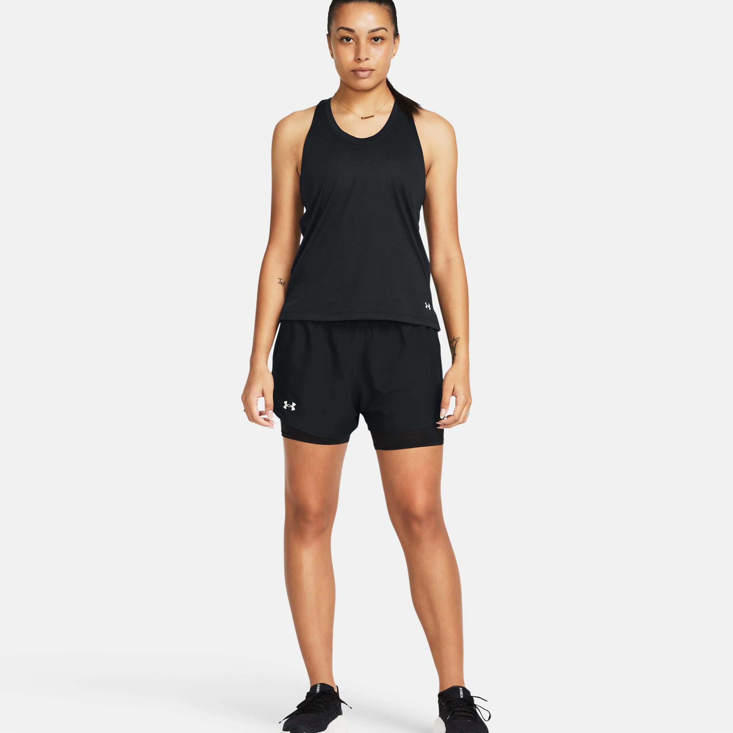 Fly By 2in1  Laufshorts Damen - schwarz - Image 5