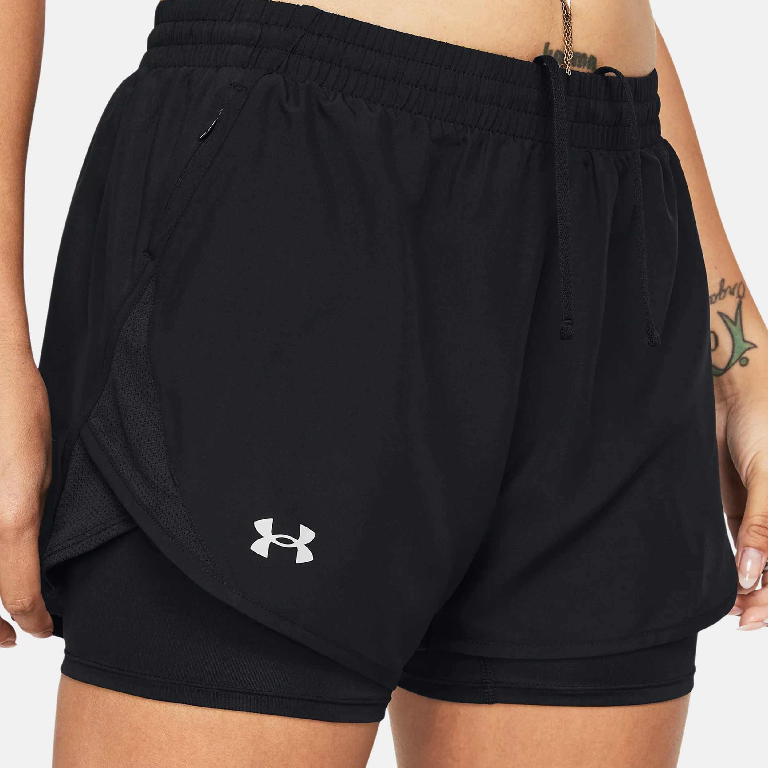 Fly By 2in1  Laufshorts Damen - schwarz - Image 6
