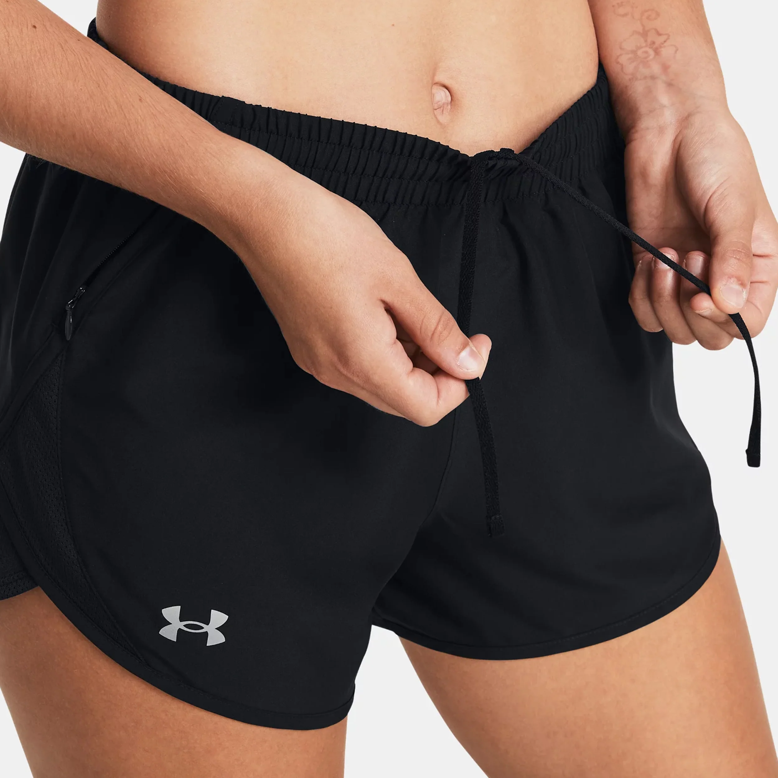 Fly By 3in  Laufshorts Damen - schwarz - Image 6